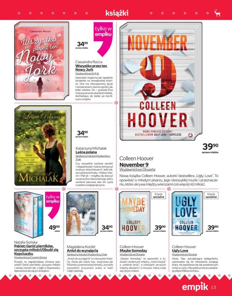 Gazetka promocyjna empik str. 13