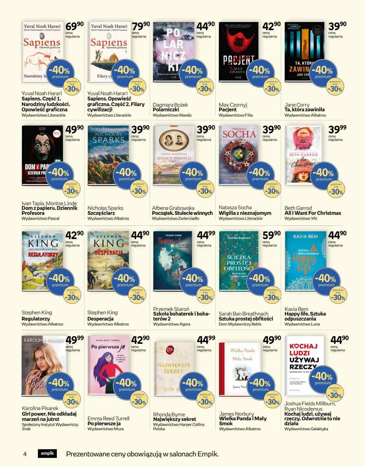 Gazetka promocyjna empik str. 4