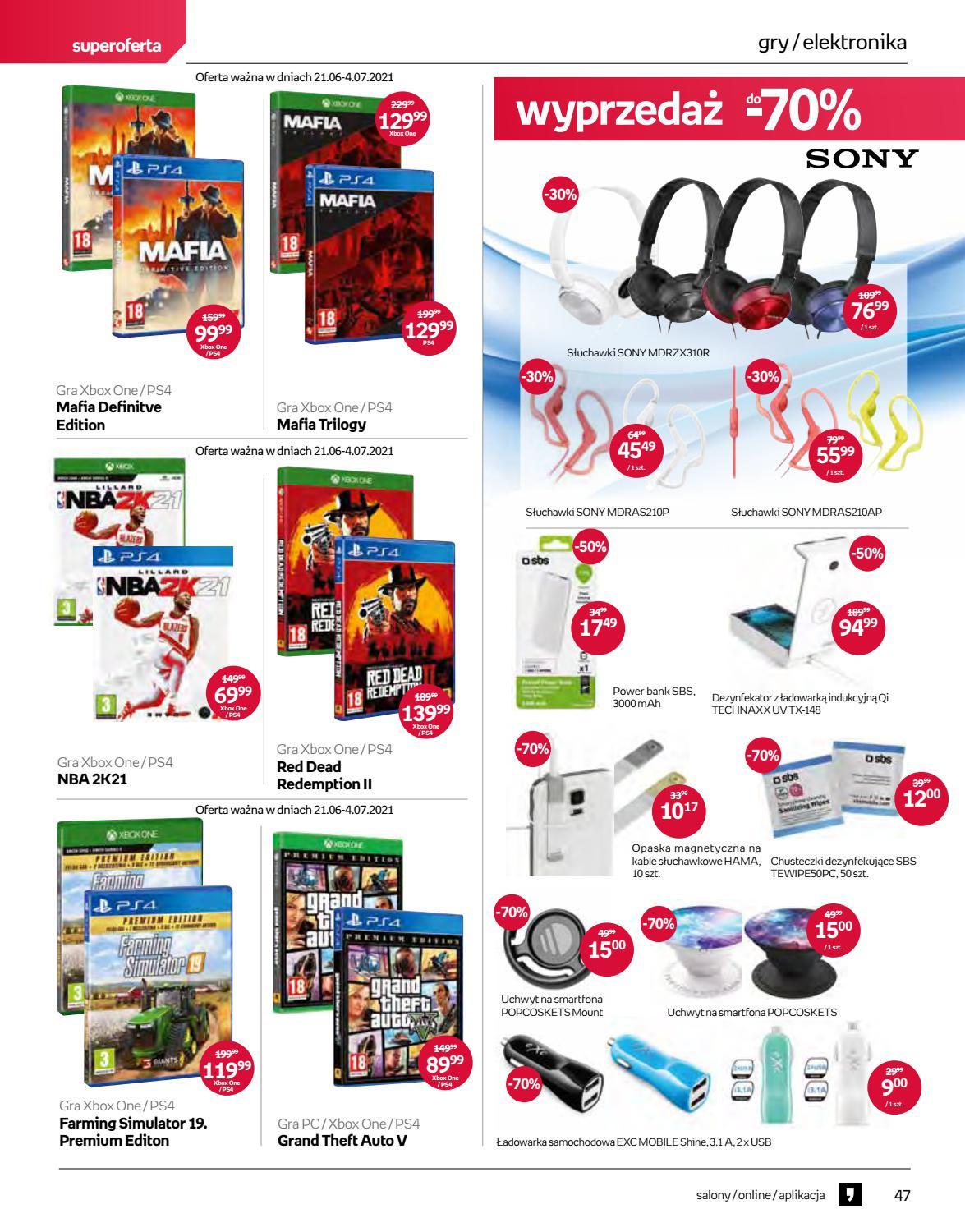 Gazetka promocyjna empik str. 47