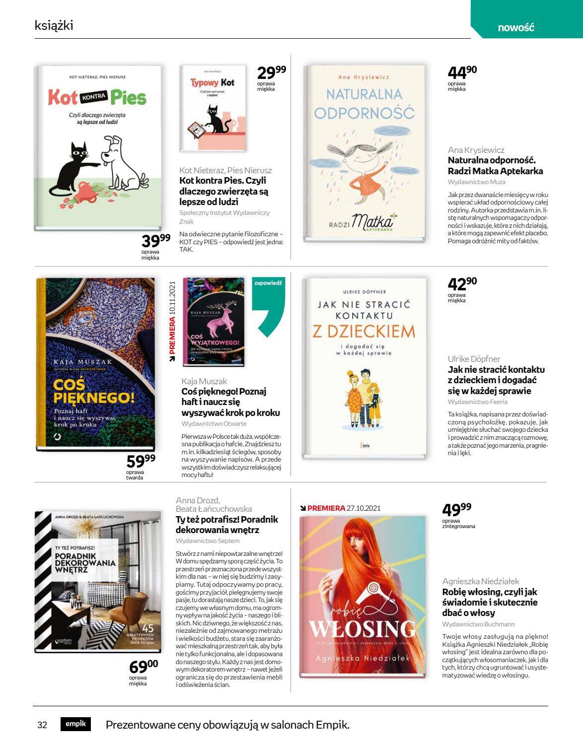 Gazetka promocyjna empik str. 32