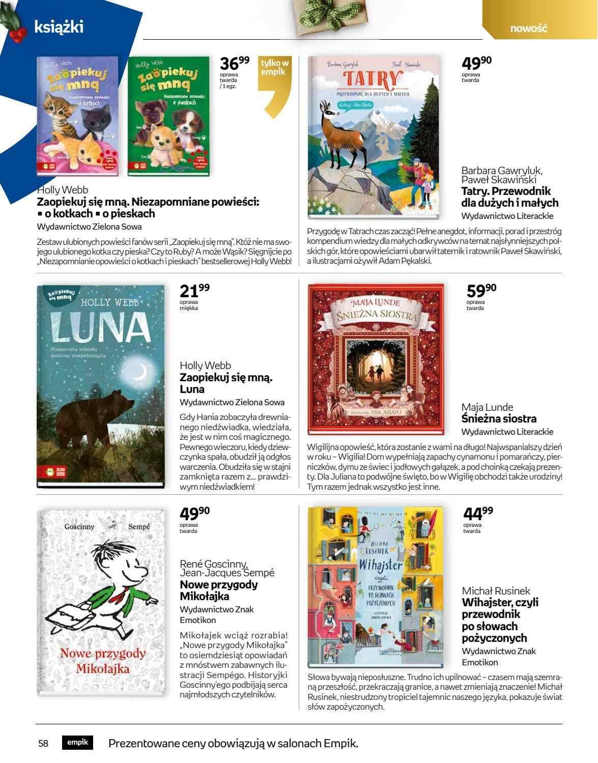 Gazetka promocyjna empik str. 60