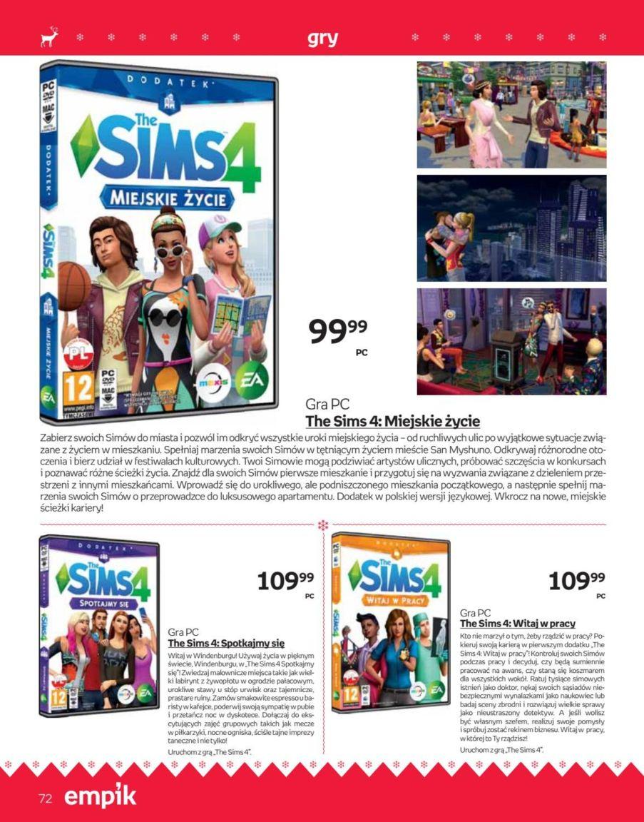 Gazetka promocyjna empik str. 72