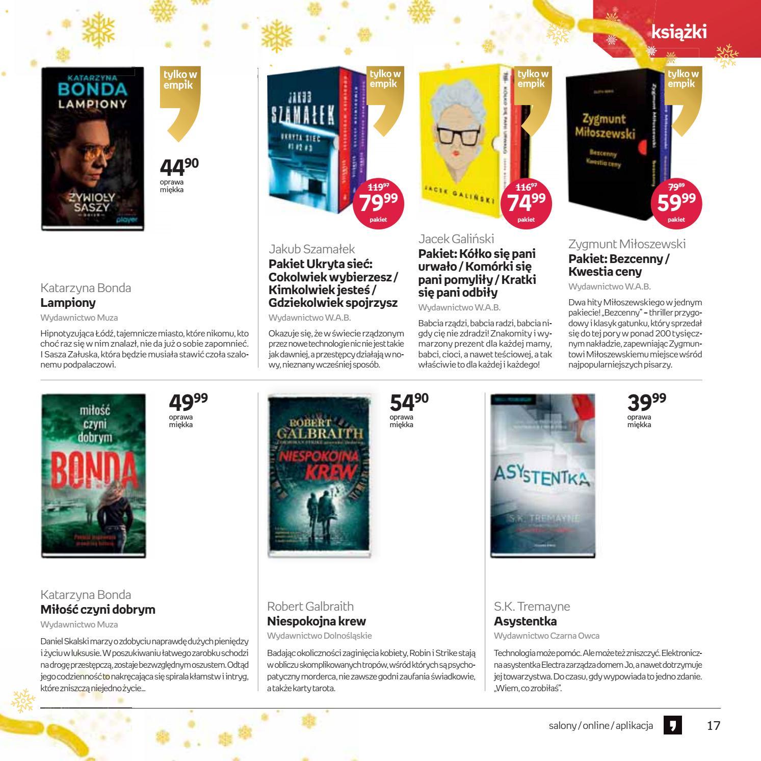 Gazetka promocyjna empik str. 17