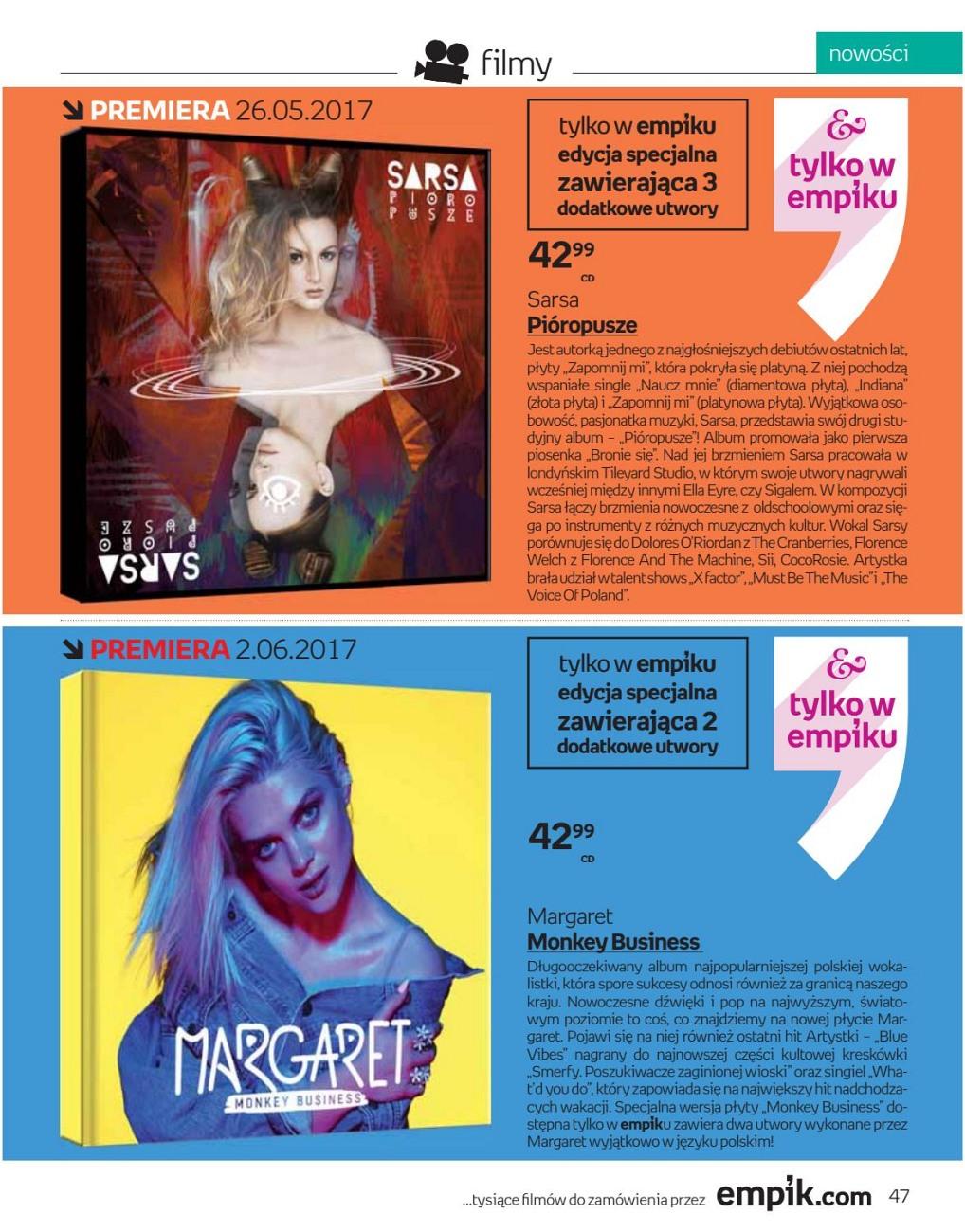 Gazetka promocyjna empik str. 47