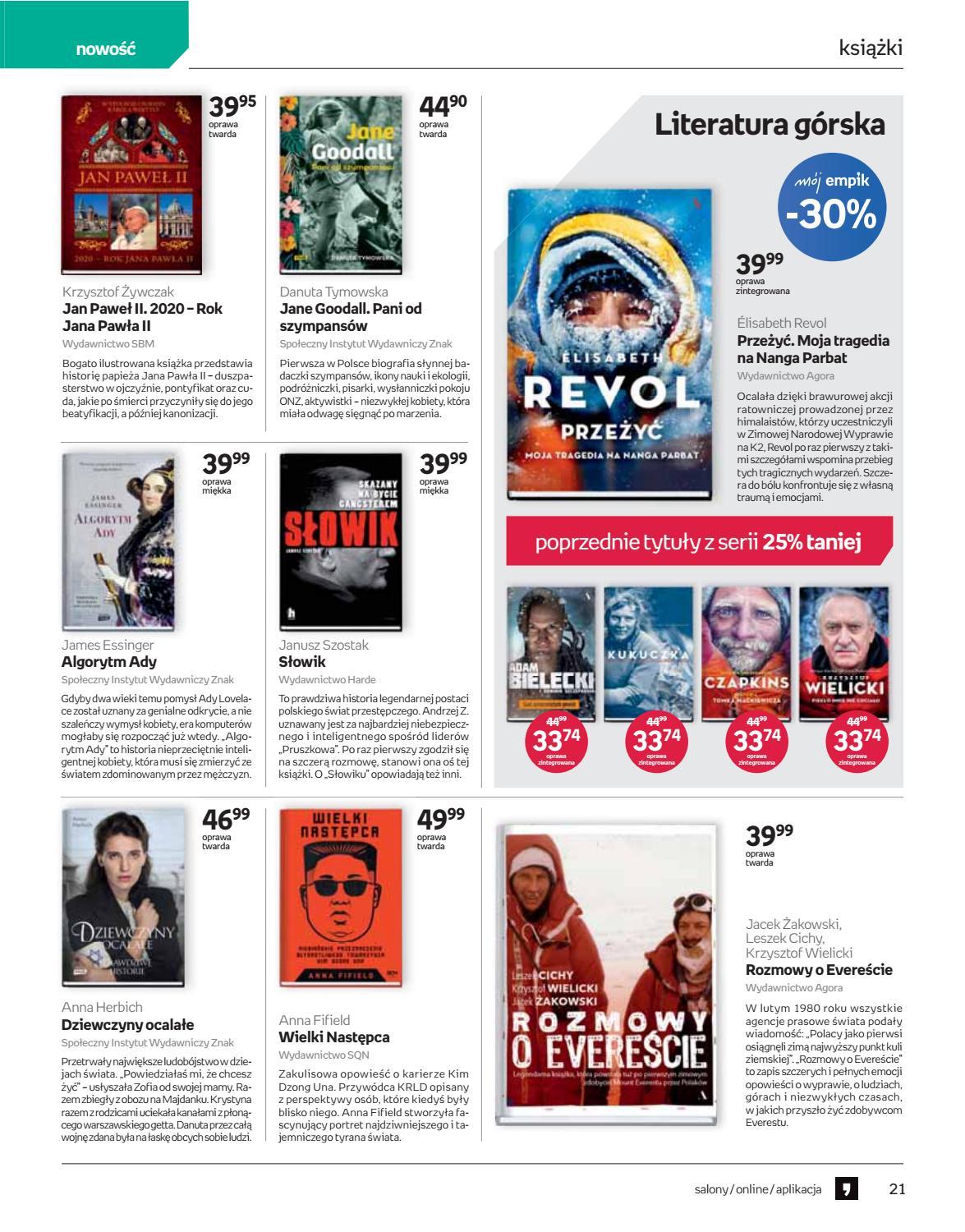 Gazetka promocyjna empik str. 21