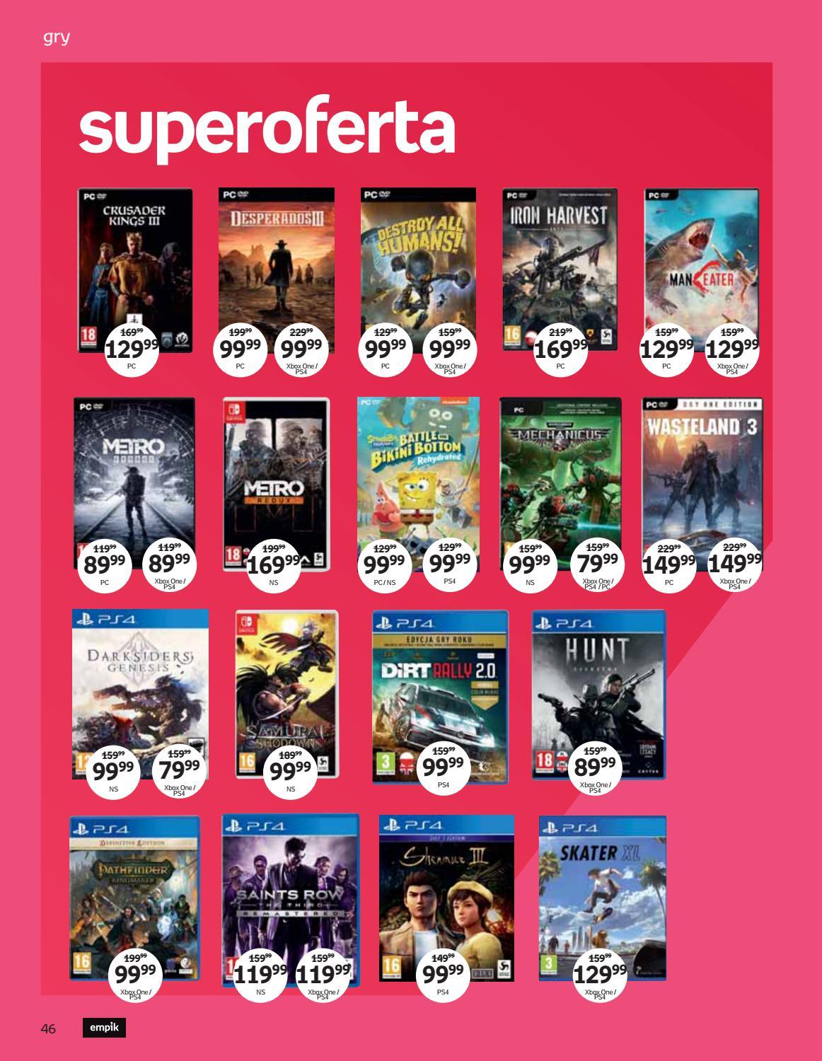 Gazetka promocyjna empik str. 46