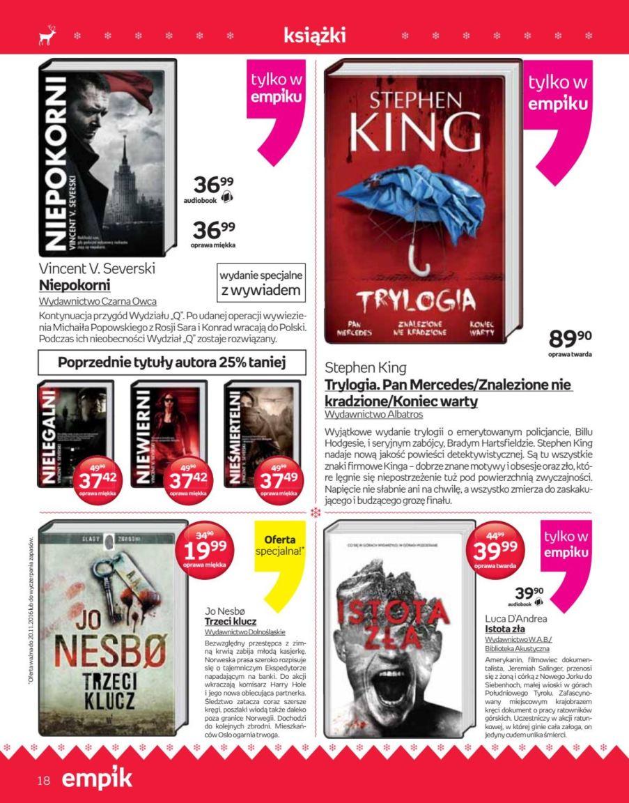 Gazetka promocyjna empik str. 18