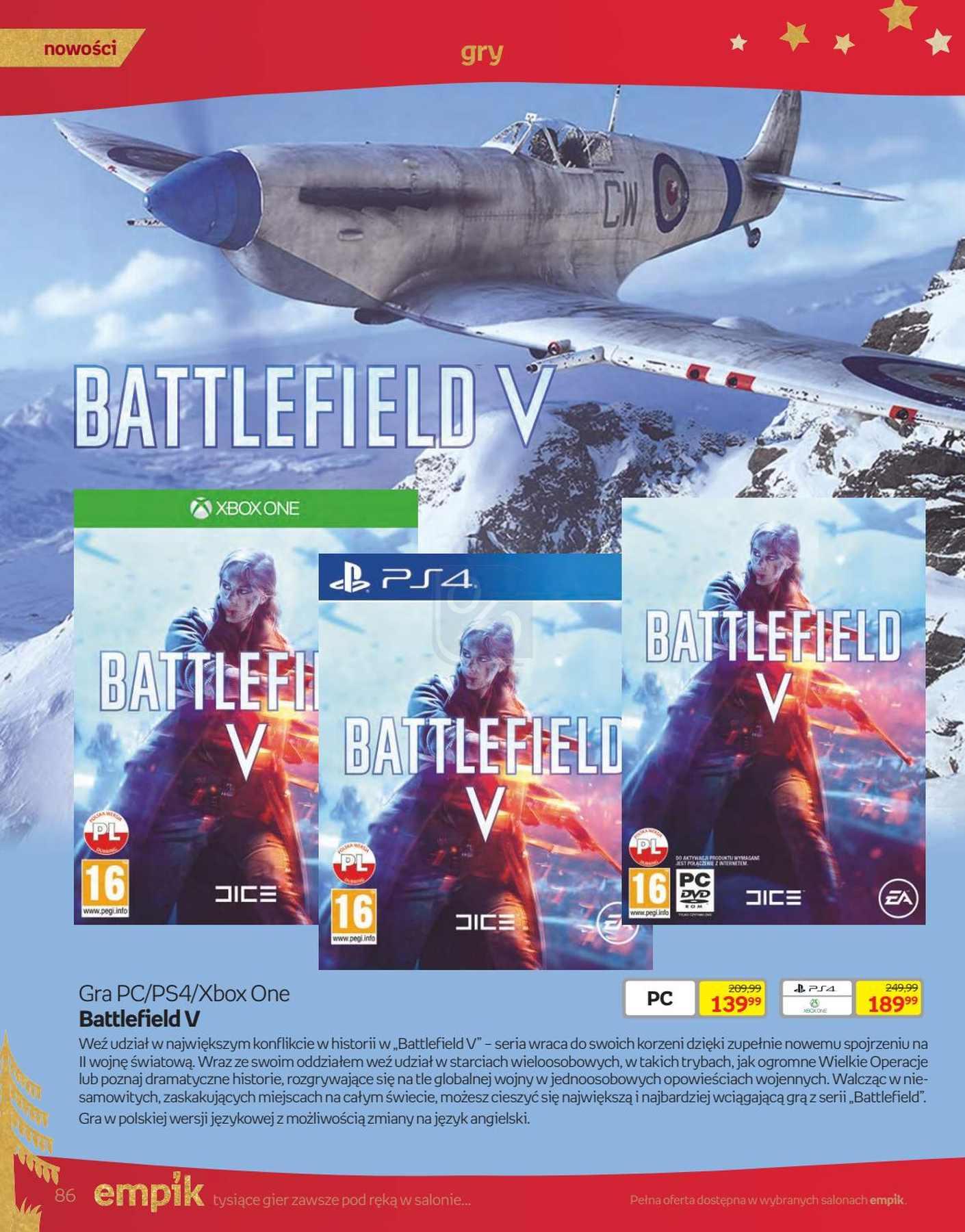 Gazetka promocyjna empik str. 86