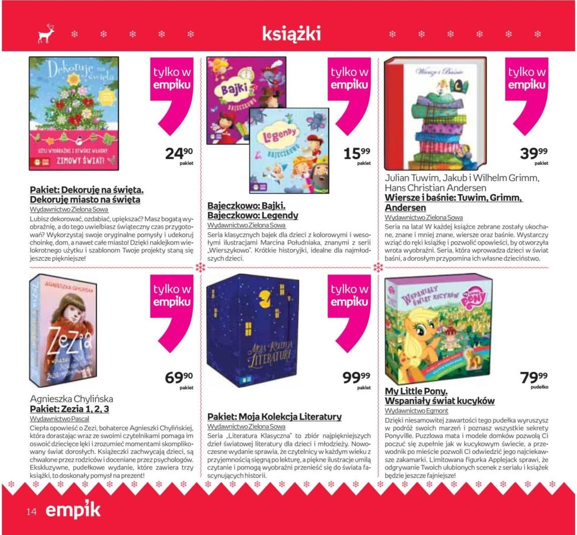 Gazetka promocyjna empik str. 14