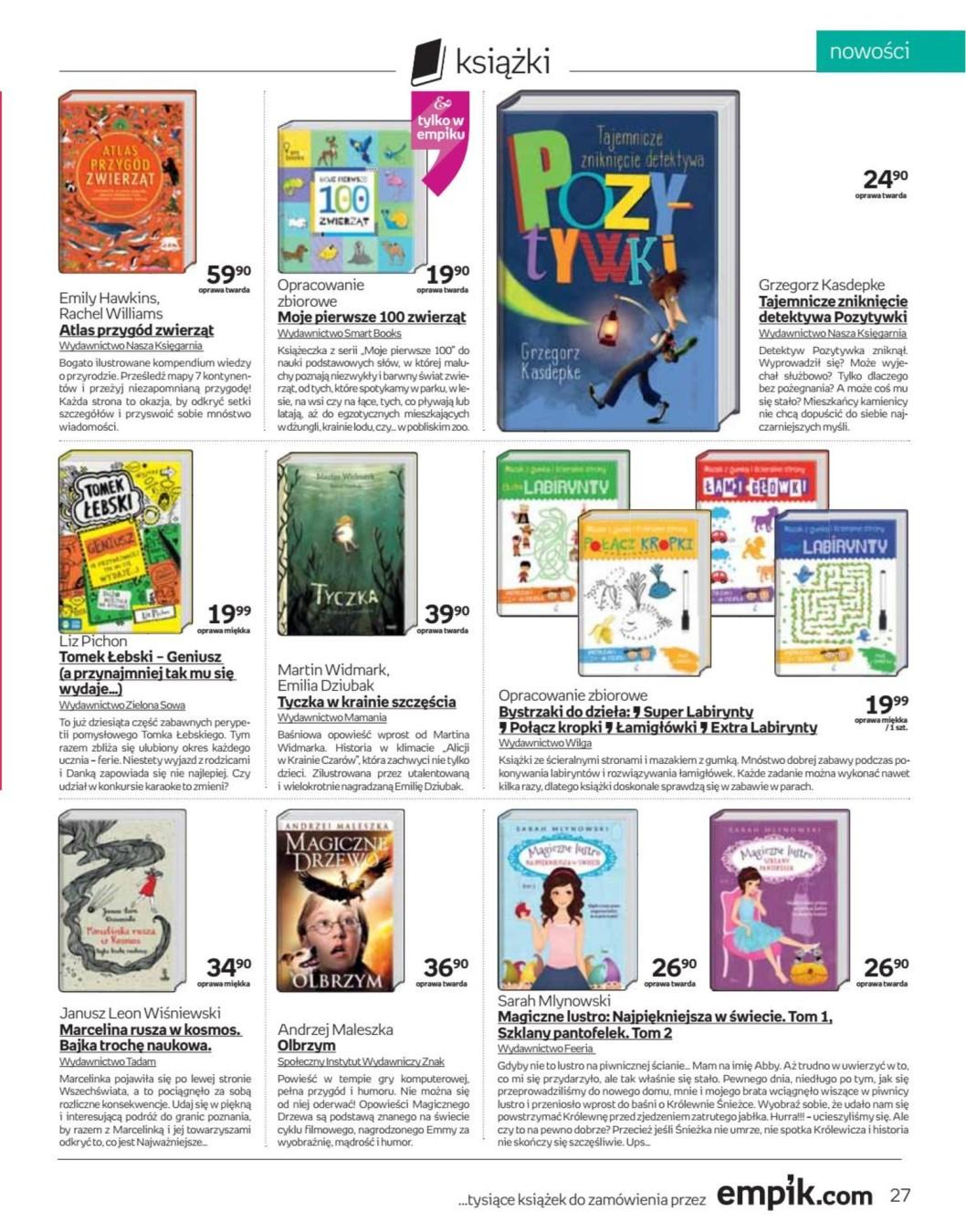 Gazetka promocyjna empik str. 27