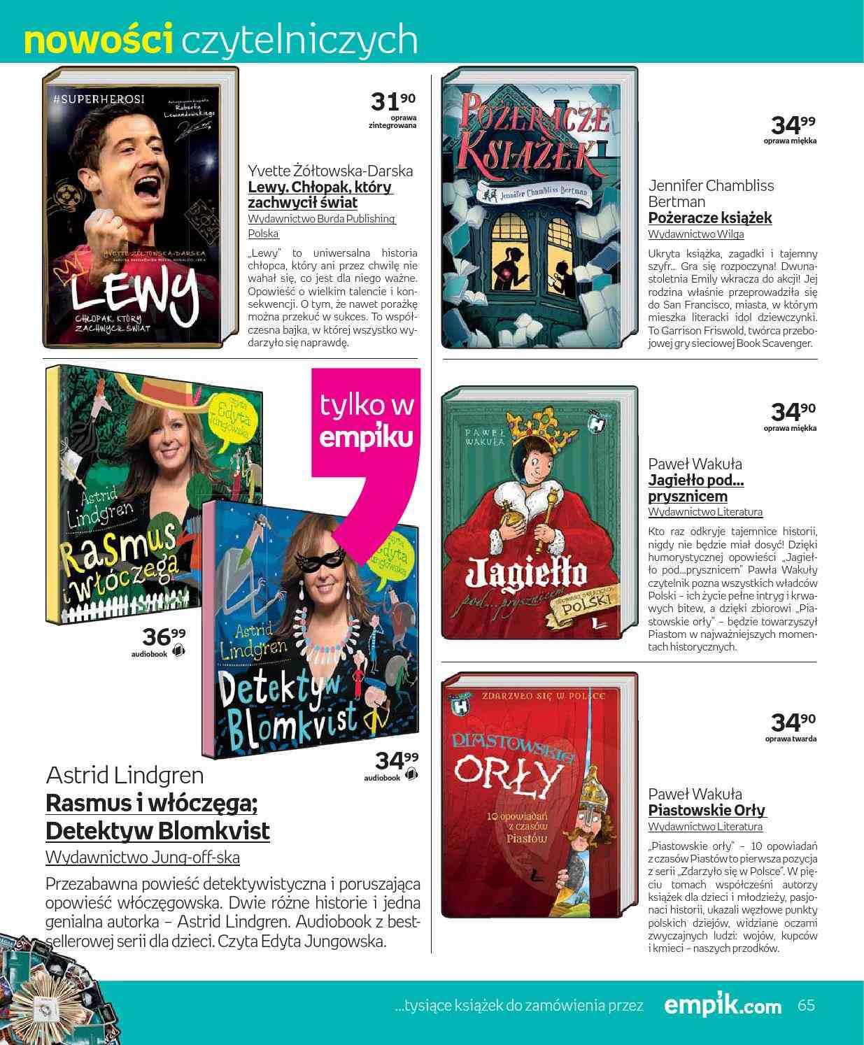 Gazetka promocyjna empik str. 65
