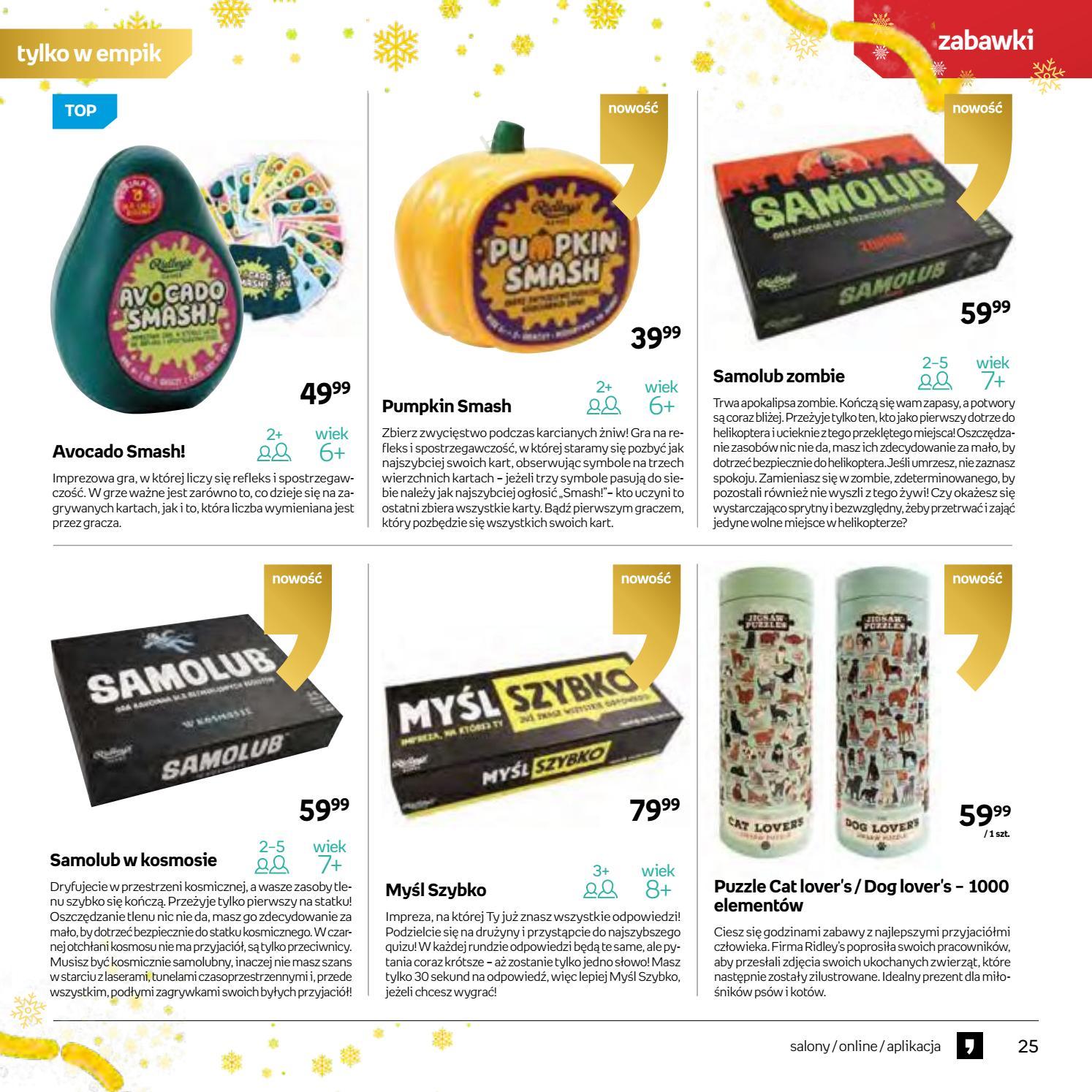 Gazetka promocyjna empik str. 25