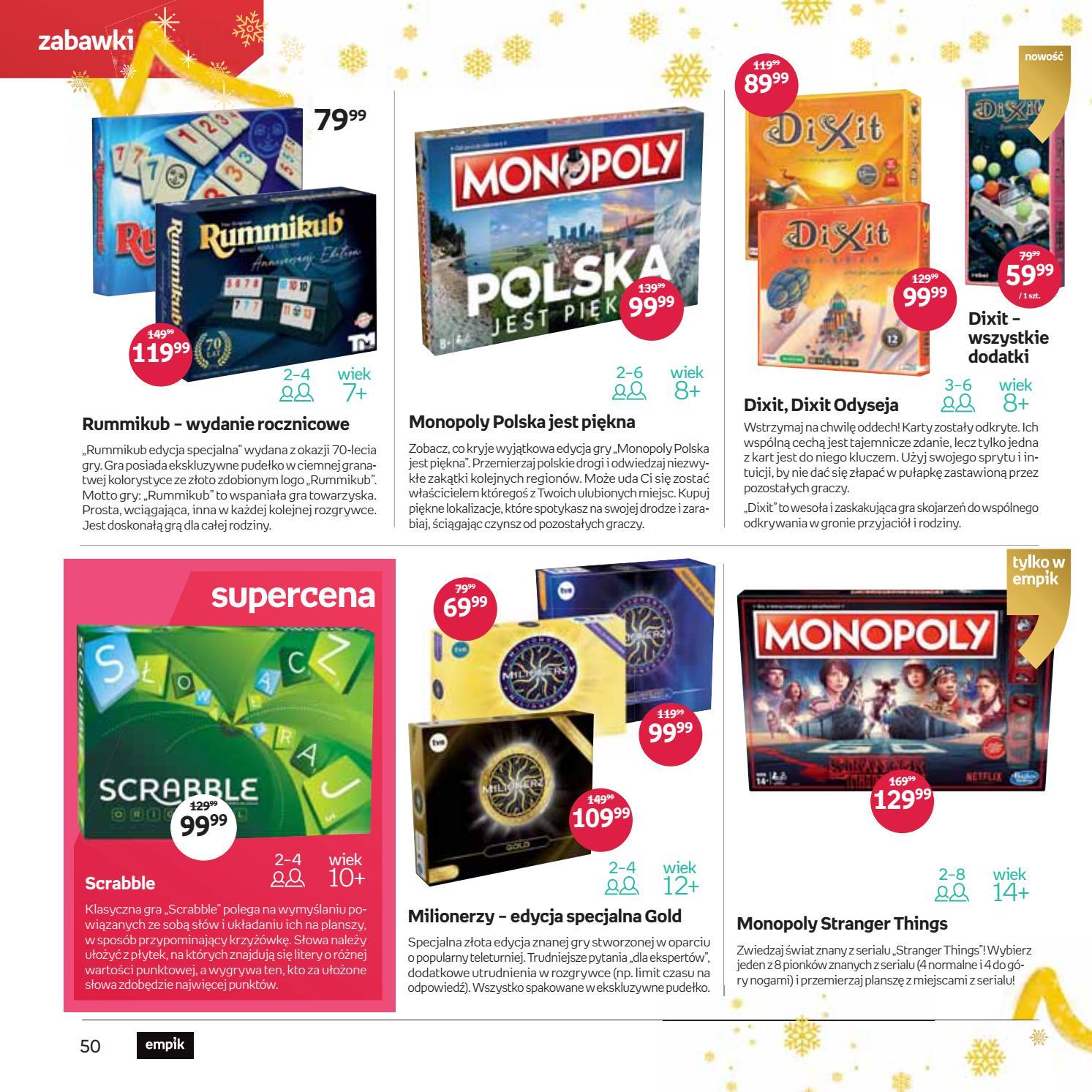 Gazetka promocyjna empik str. 50