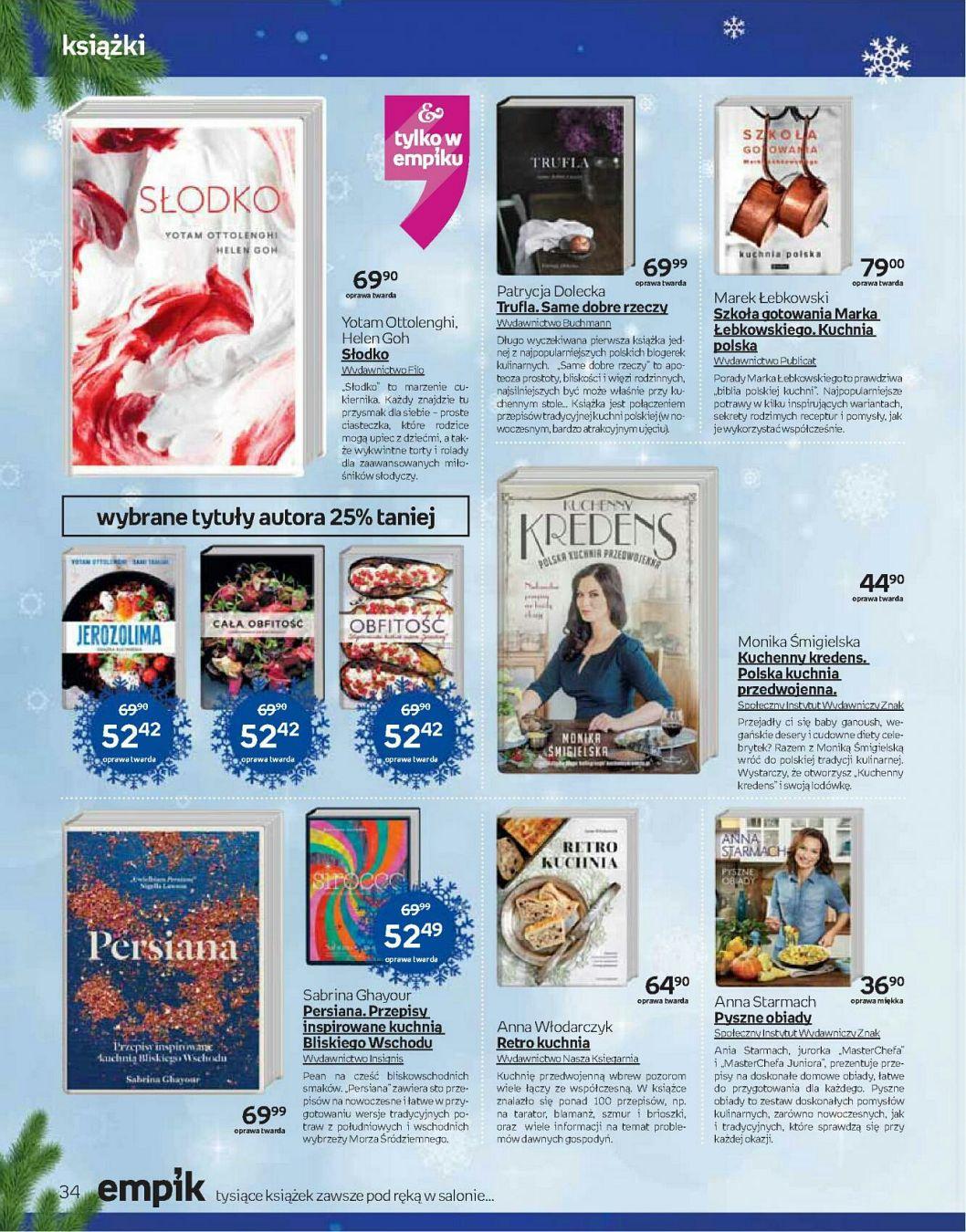 Gazetka promocyjna empik str. 34