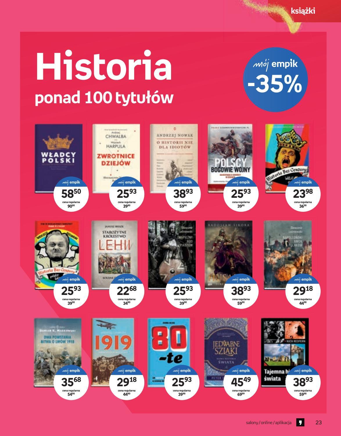 Gazetka promocyjna empik str. 23