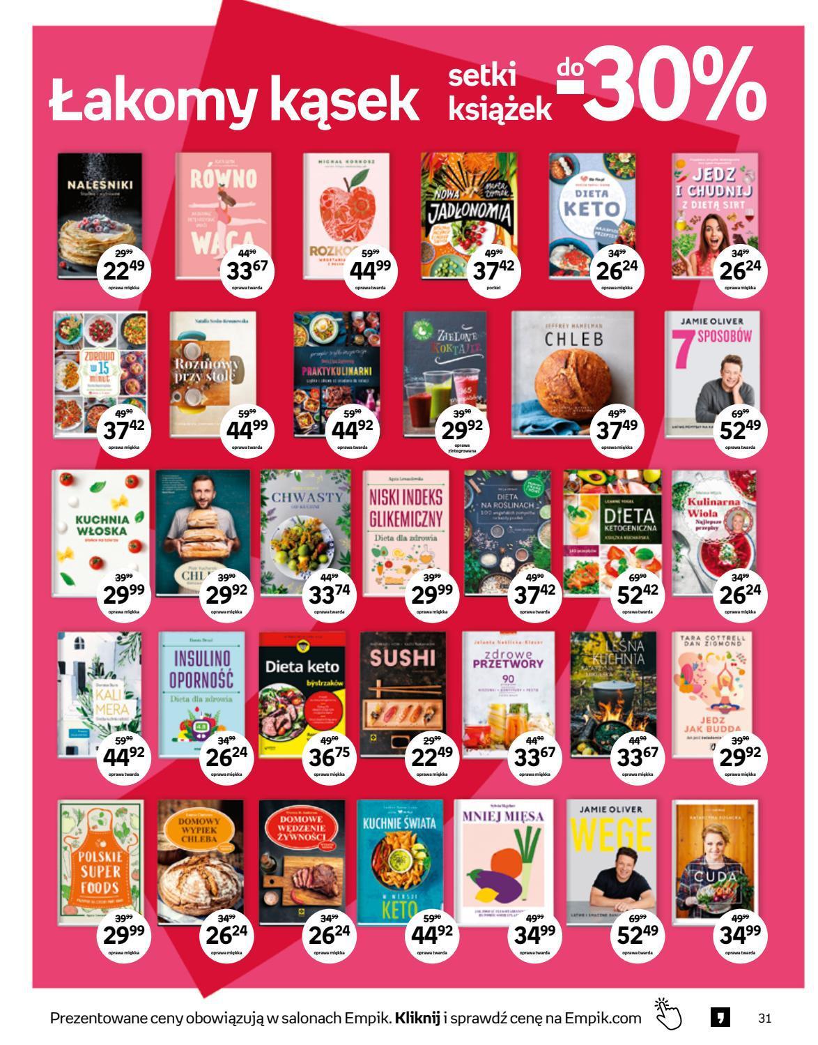 Gazetka promocyjna empik str. 31