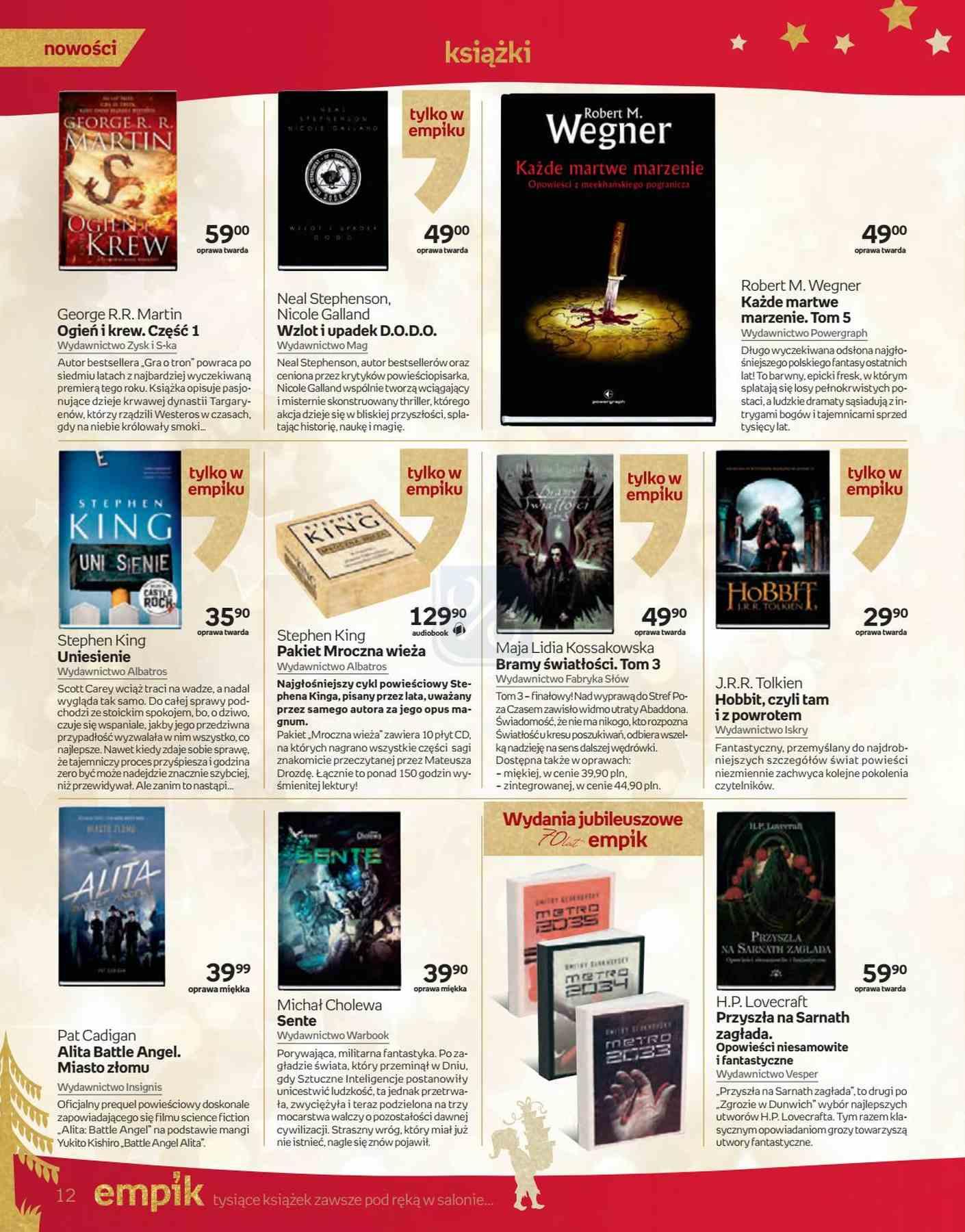 Gazetka promocyjna empik str. 12
