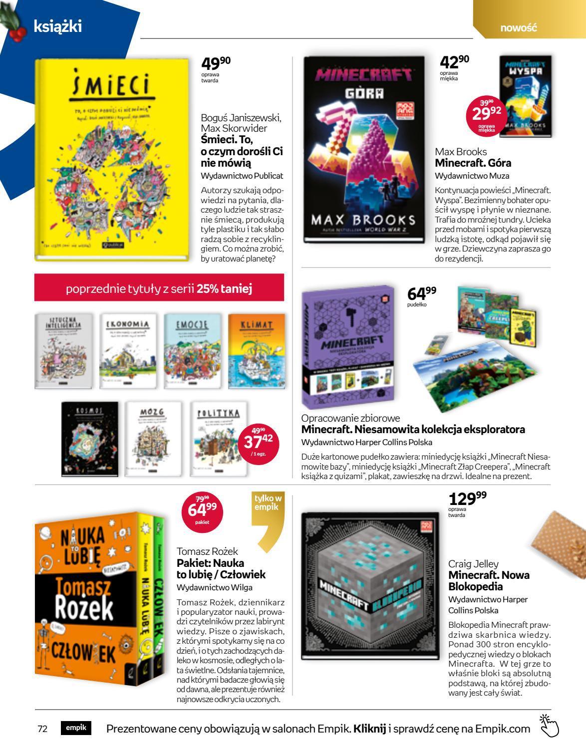 Gazetka promocyjna empik str. 72