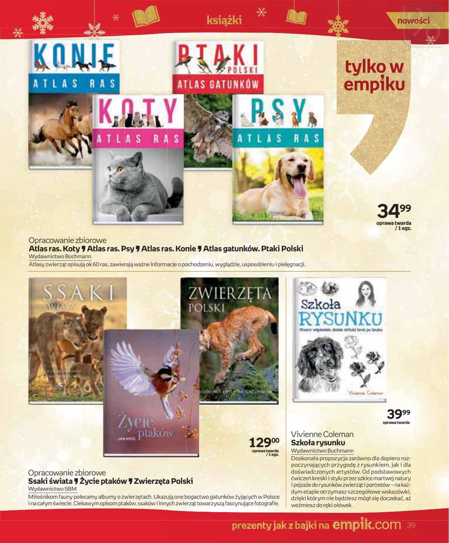 Gazetka promocyjna empik str. 39