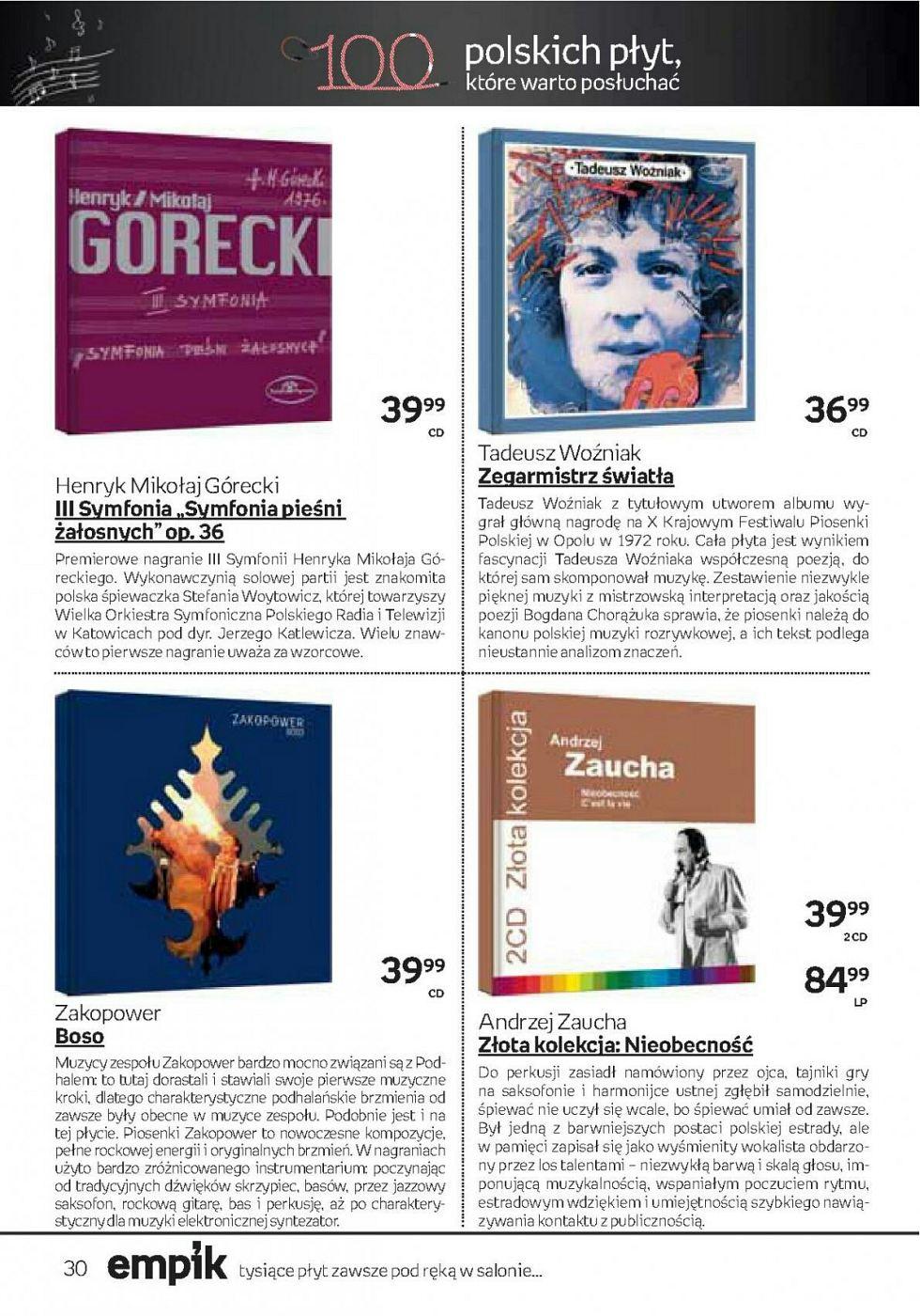 Gazetka promocyjna empik str. 30