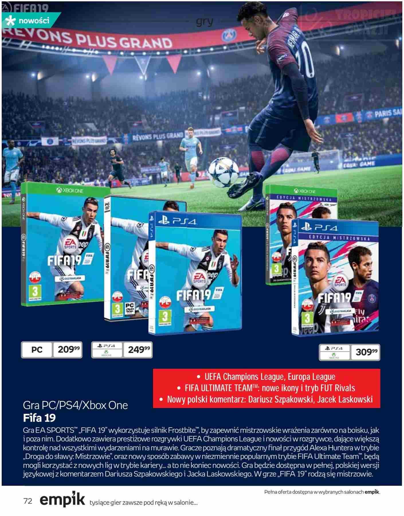 Gazetka promocyjna empik str. 72