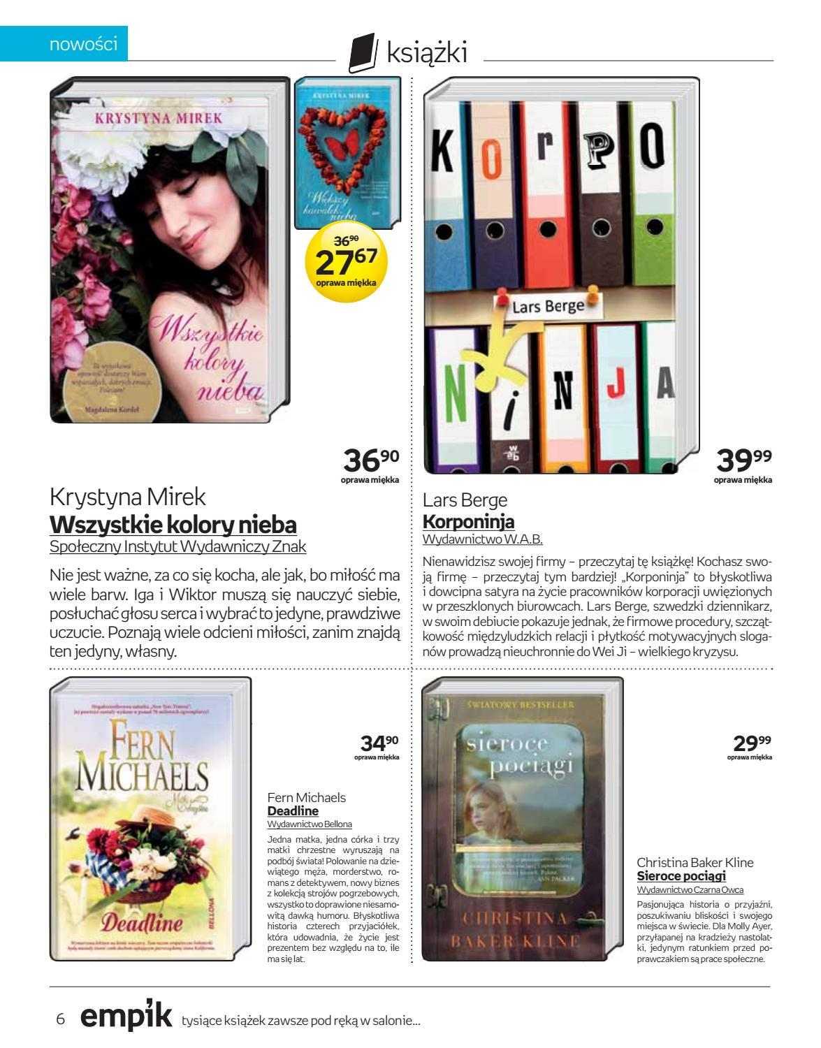 Gazetka promocyjna empik str. 6