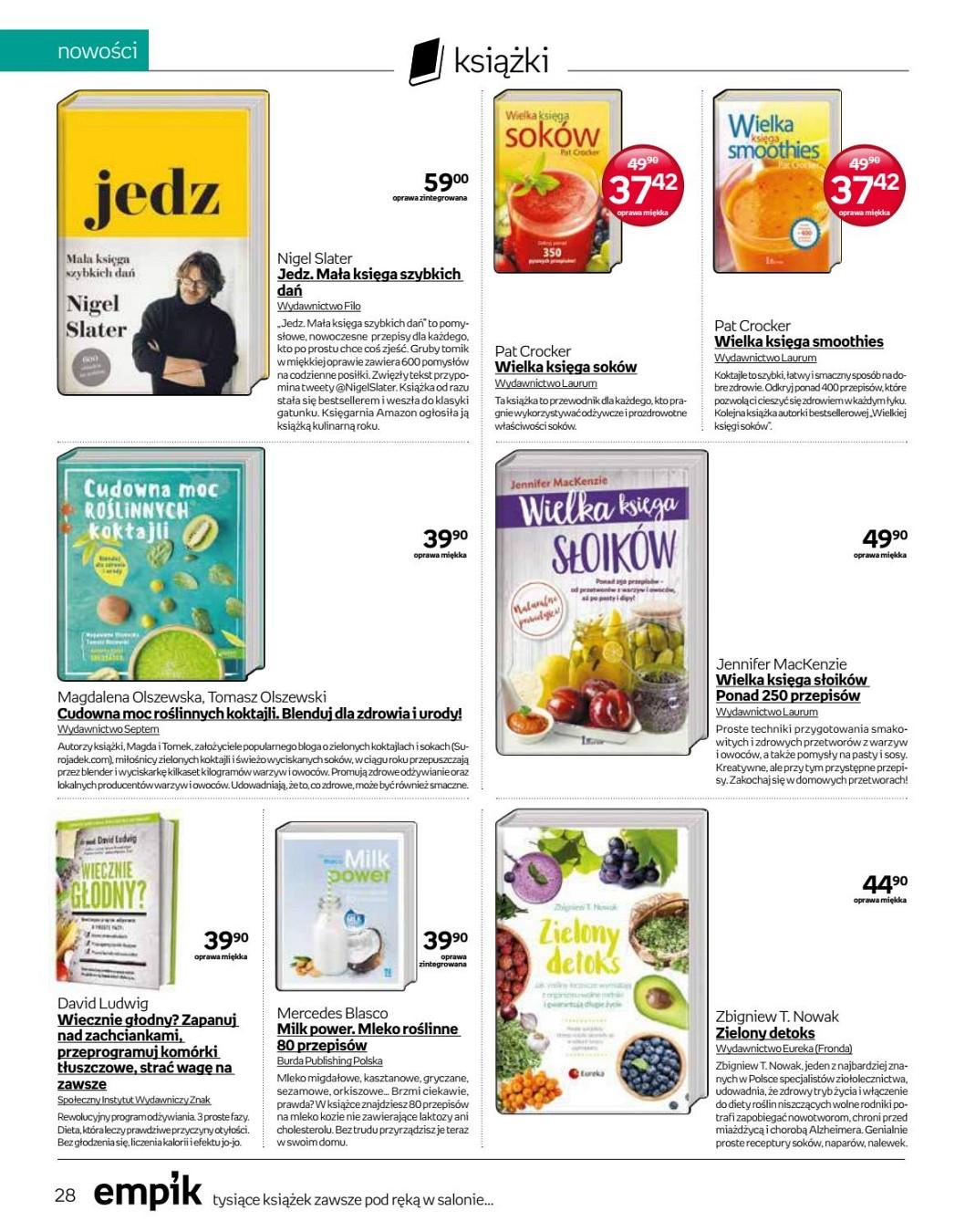 Gazetka promocyjna empik str. 28
