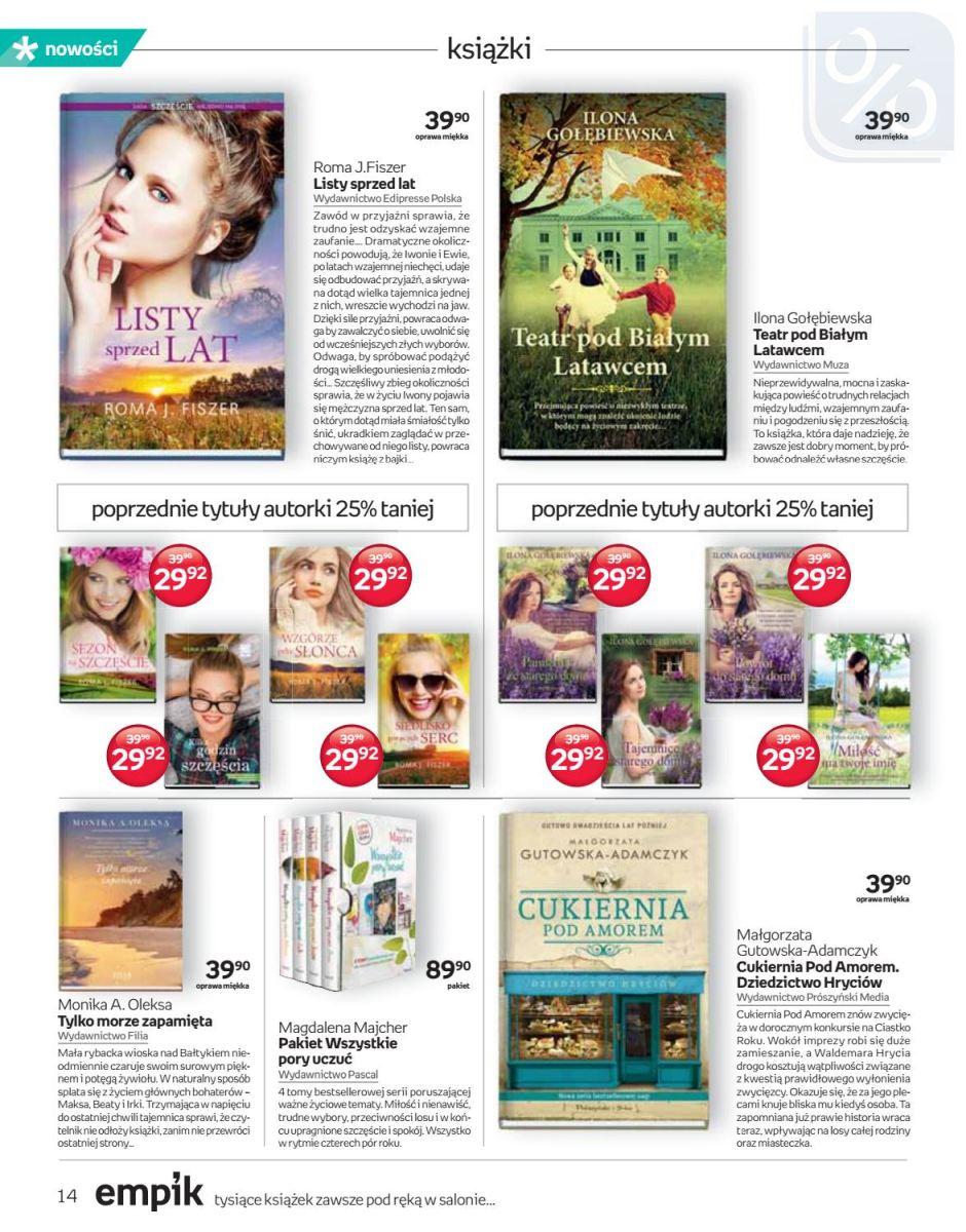 Gazetka promocyjna empik str. 14