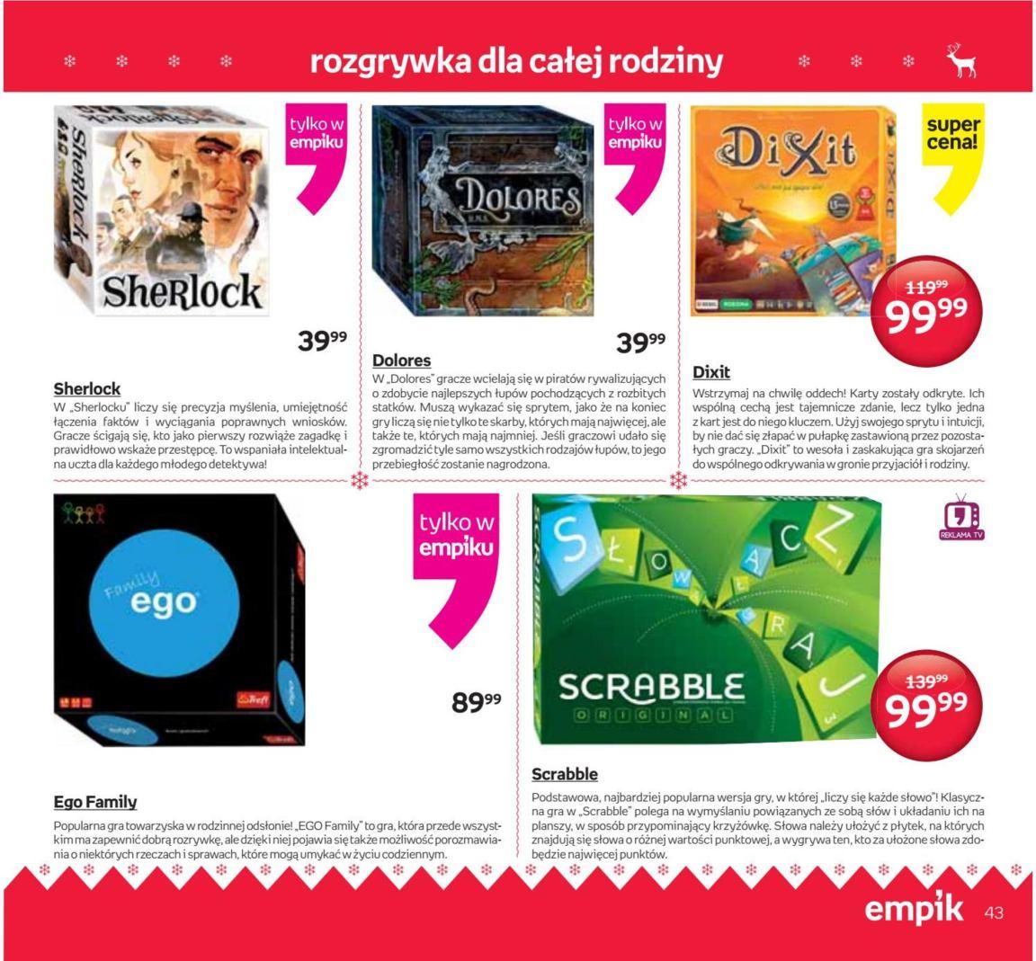 Gazetka promocyjna empik str. 43