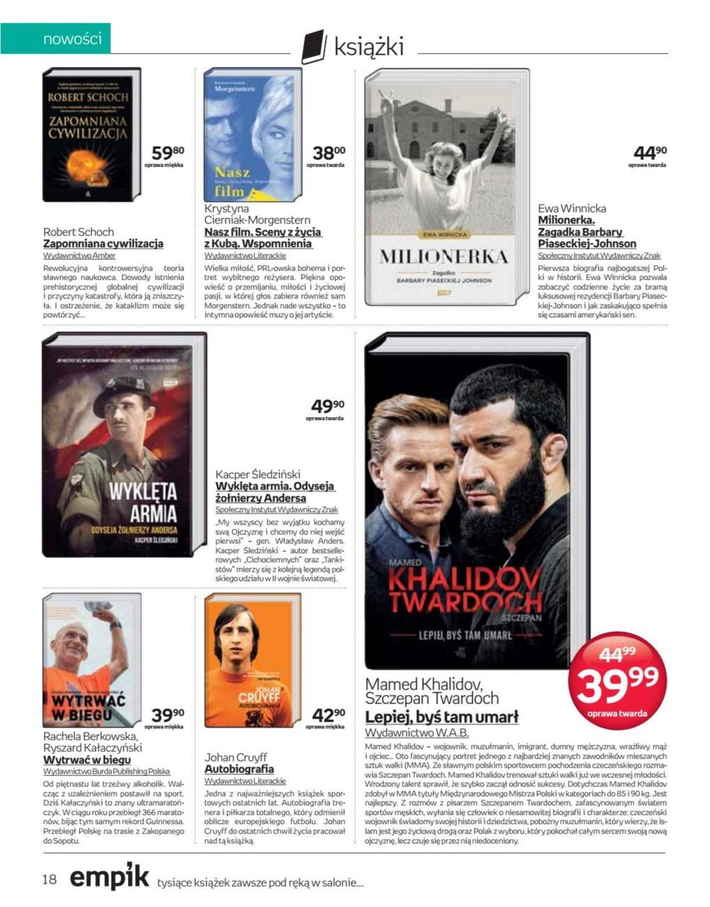 Gazetka promocyjna empik str. 18
