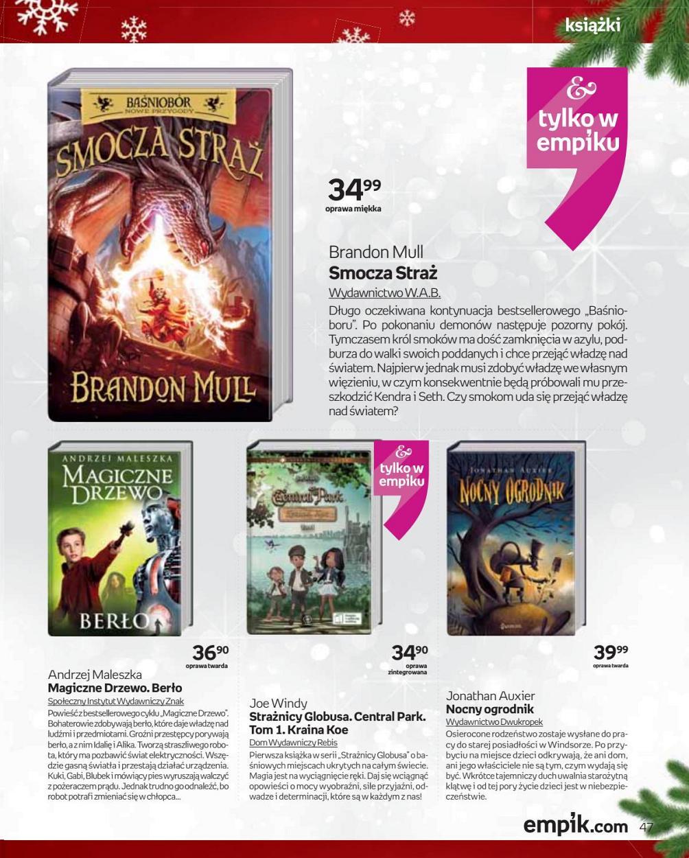 Gazetka promocyjna empik str. 47