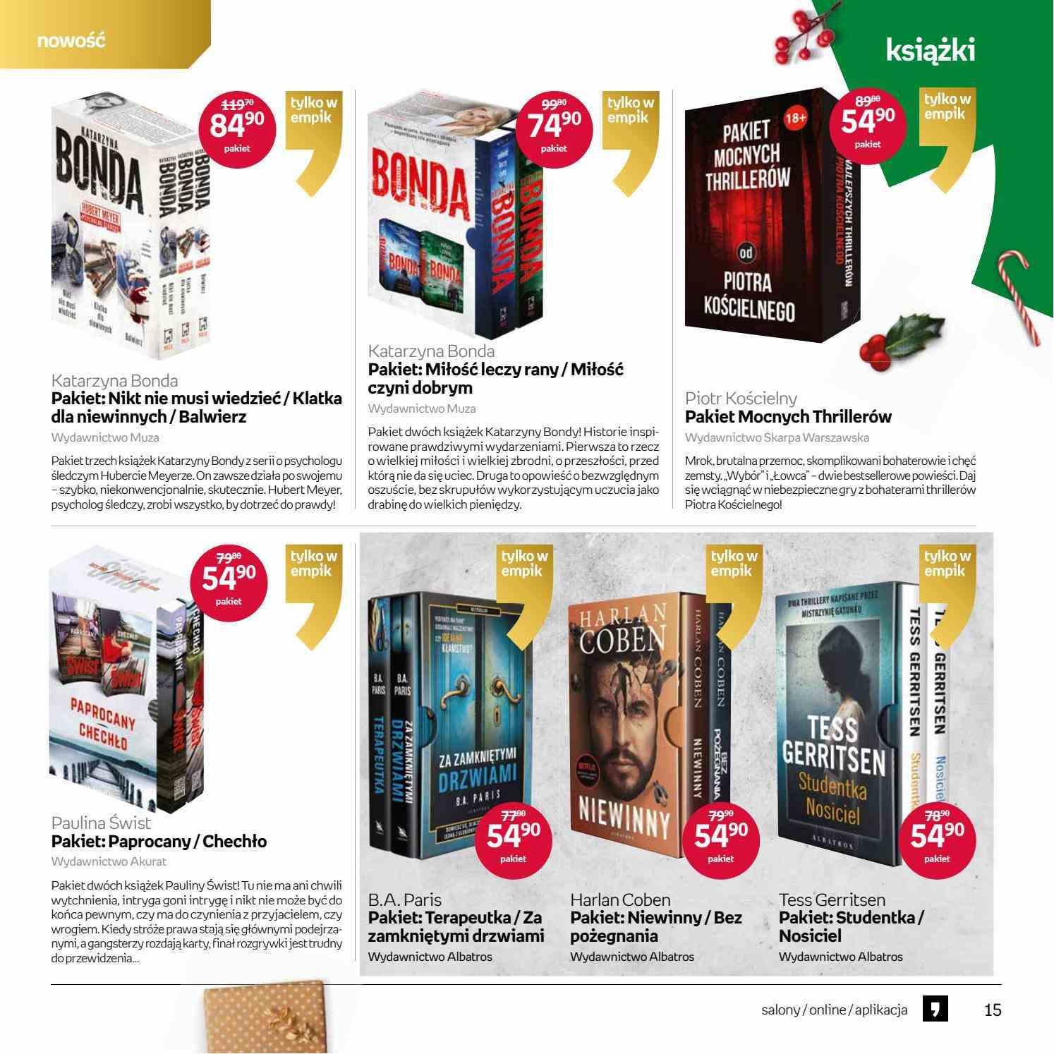 Gazetka promocyjna empik str. 15