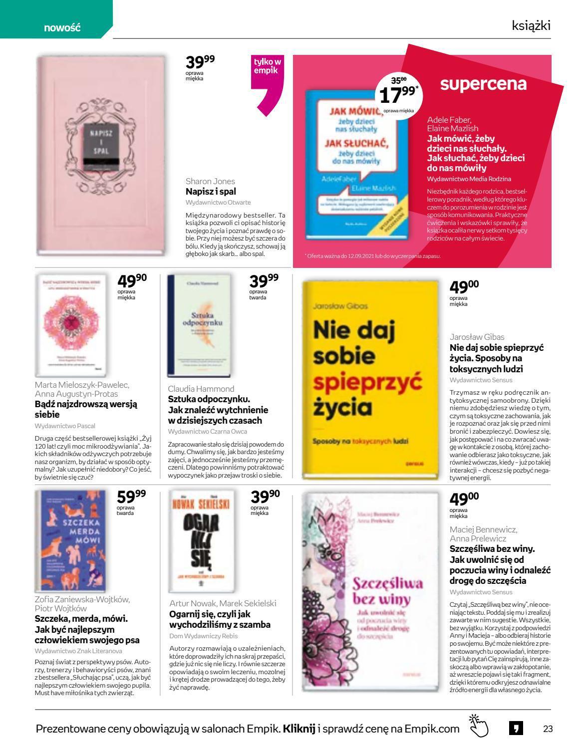 Gazetka promocyjna empik str. 23