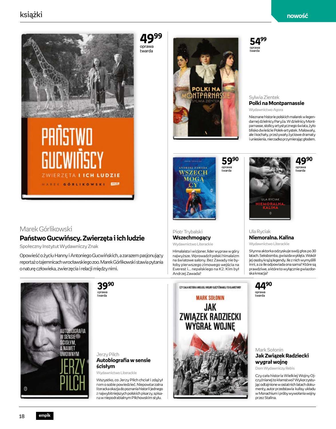 Gazetka promocyjna empik str. 18