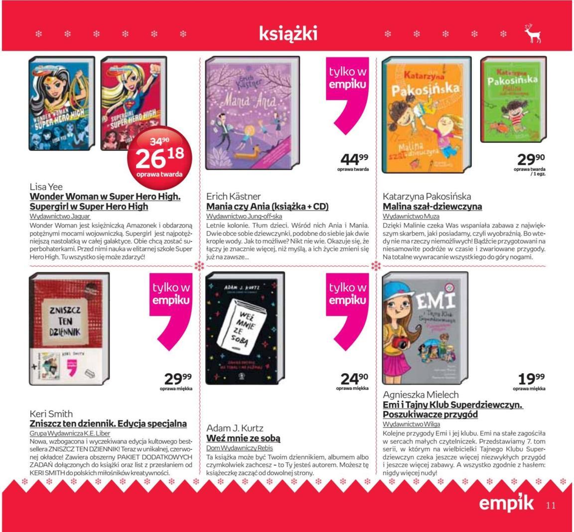 Gazetka promocyjna empik str. 11