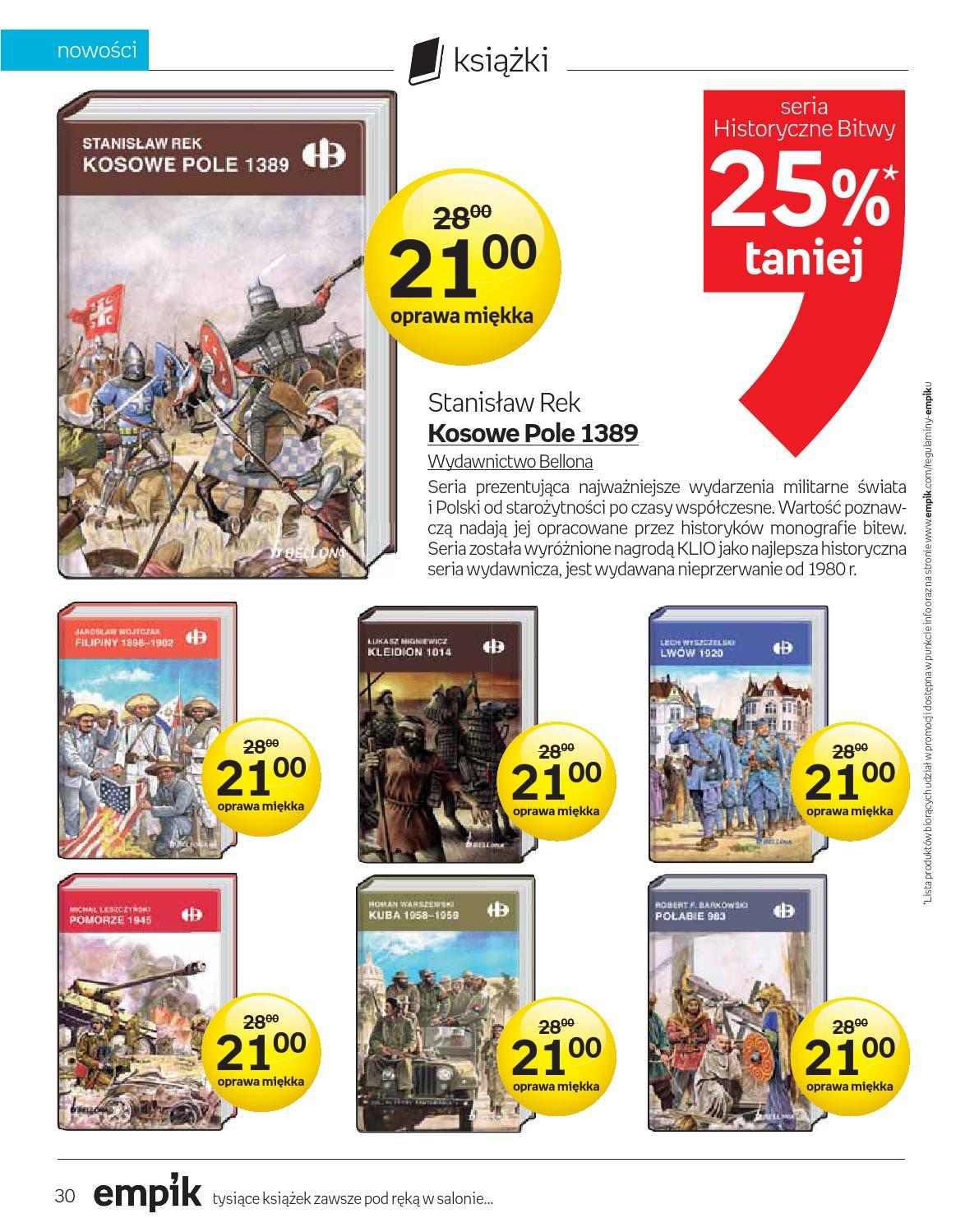 Gazetka promocyjna empik str. 30