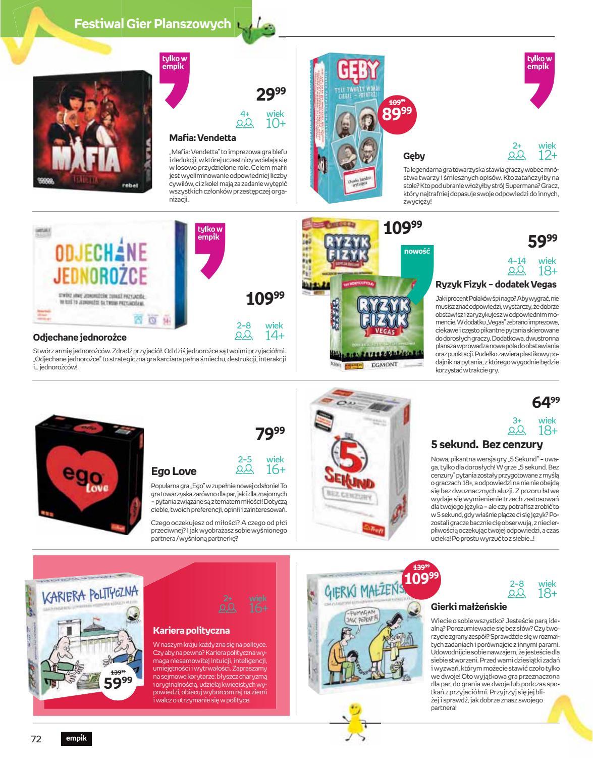 Gazetka promocyjna empik str. 72