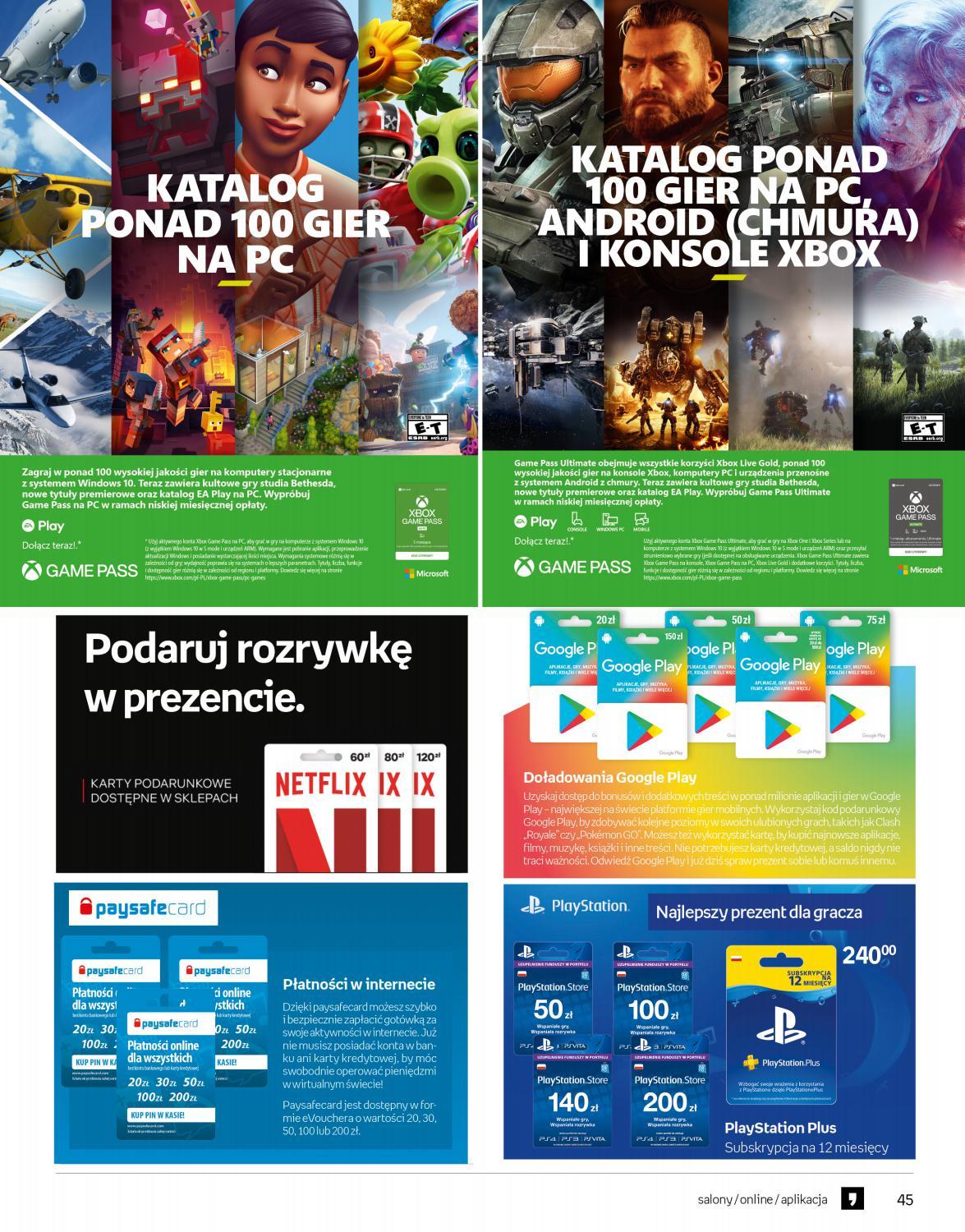 Gazetka promocyjna empik str. 45