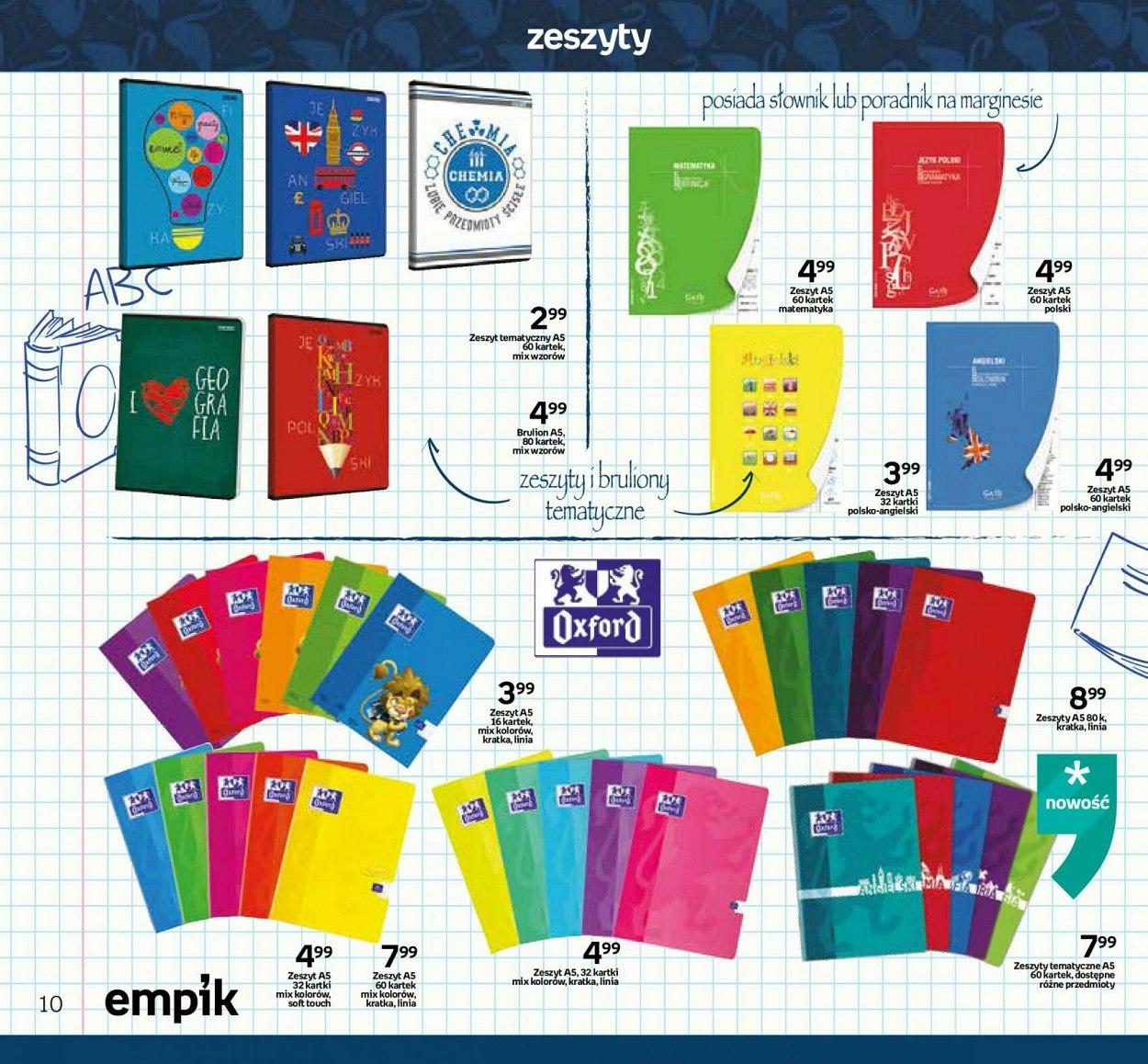 Gazetka promocyjna empik str. 10