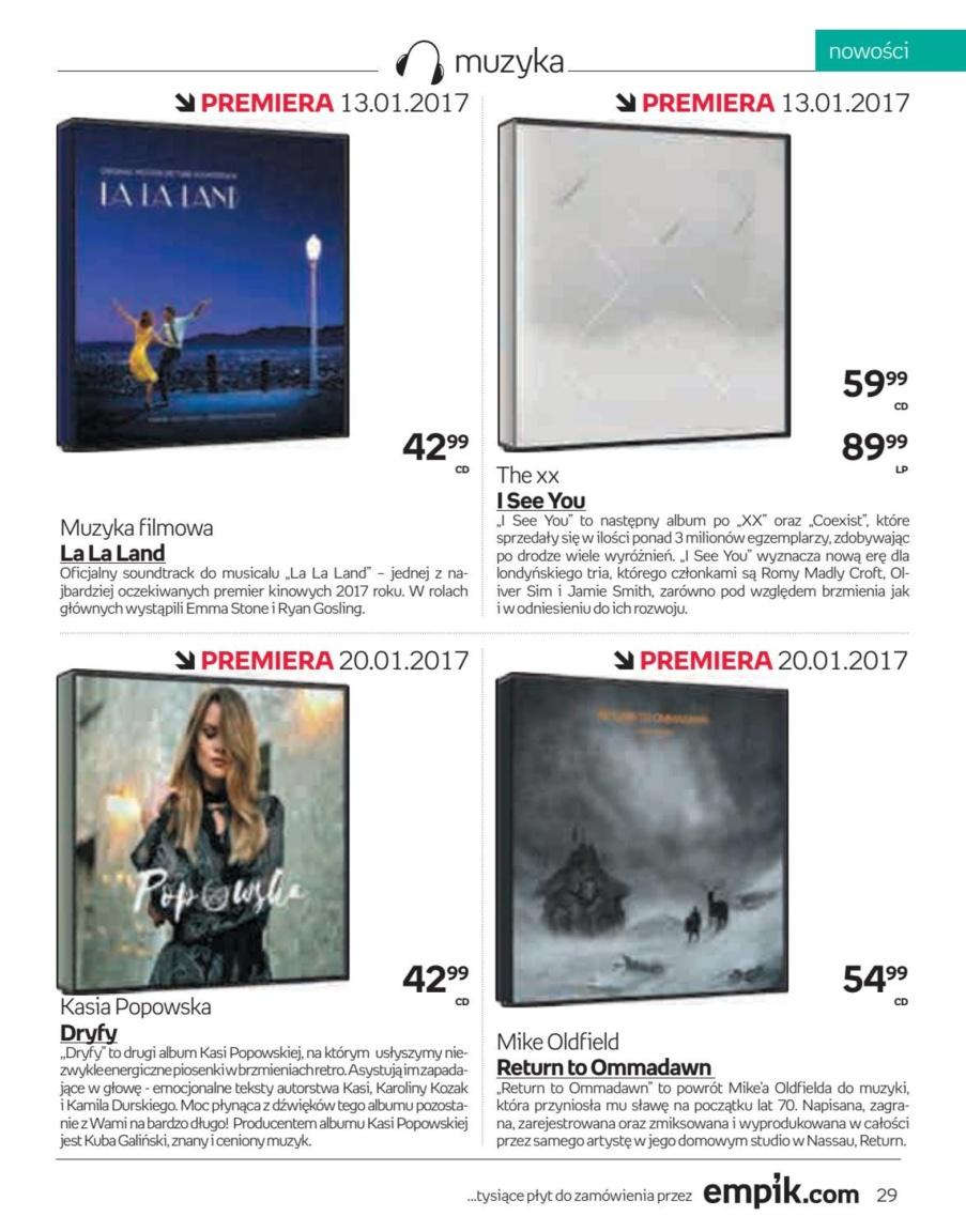 Gazetka promocyjna empik str. 29