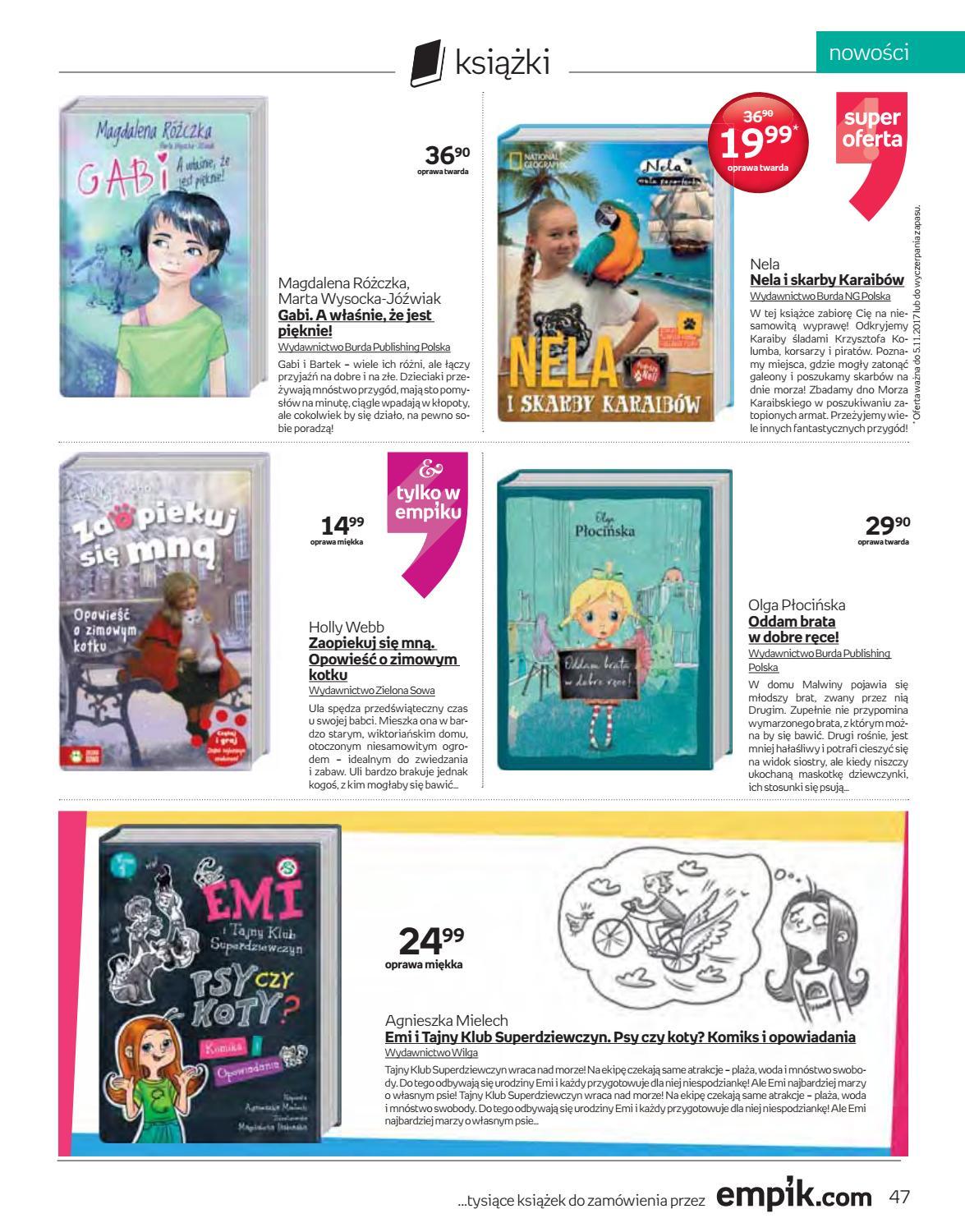 Gazetka promocyjna empik str. 47