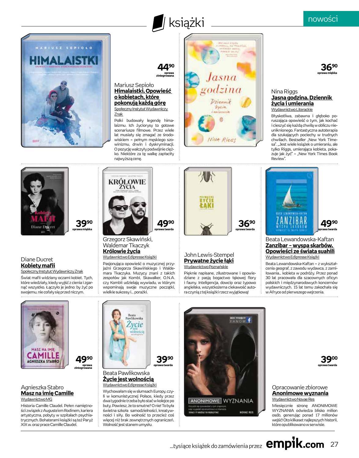 Gazetka promocyjna empik str. 27