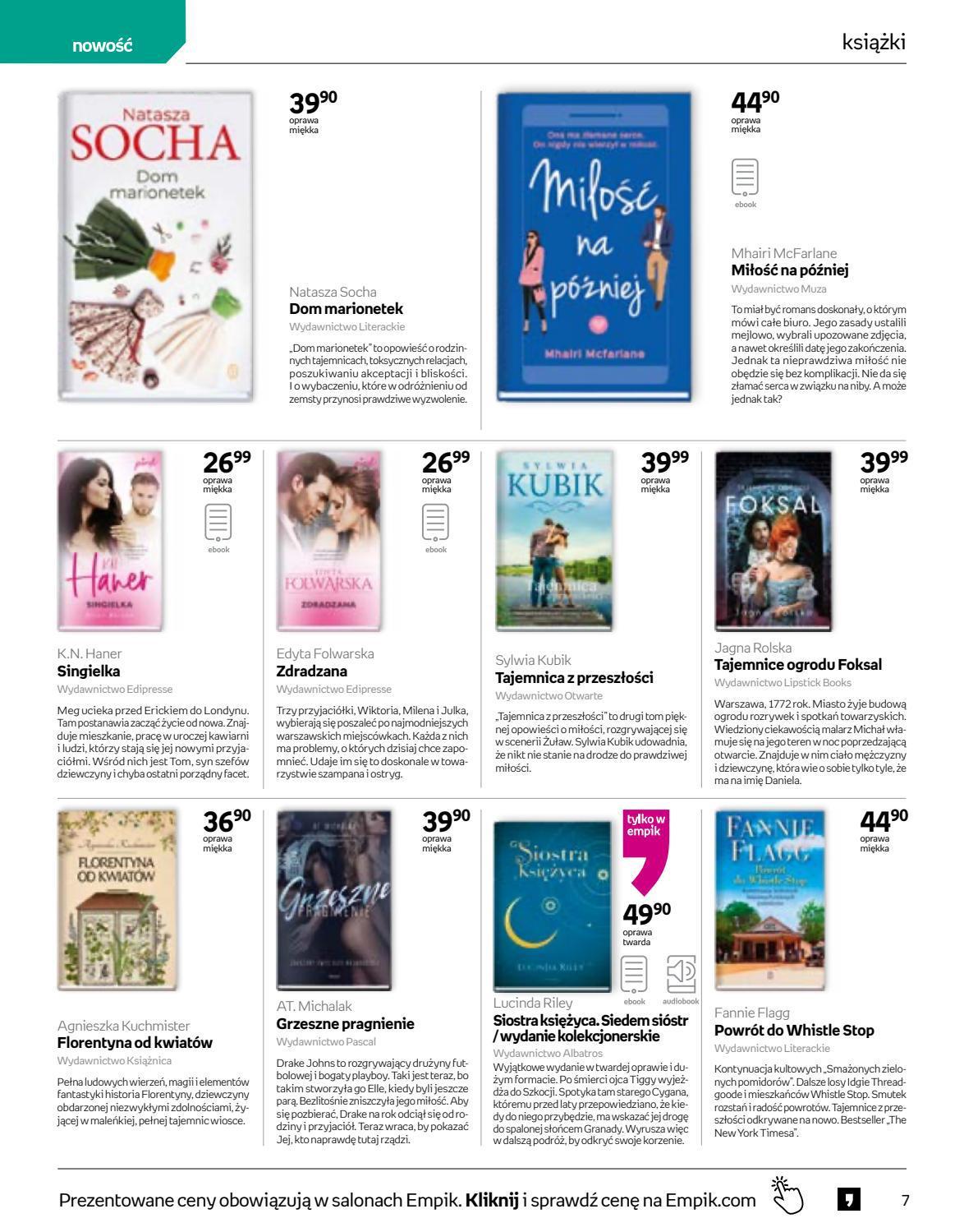 Gazetka promocyjna empik str. 7