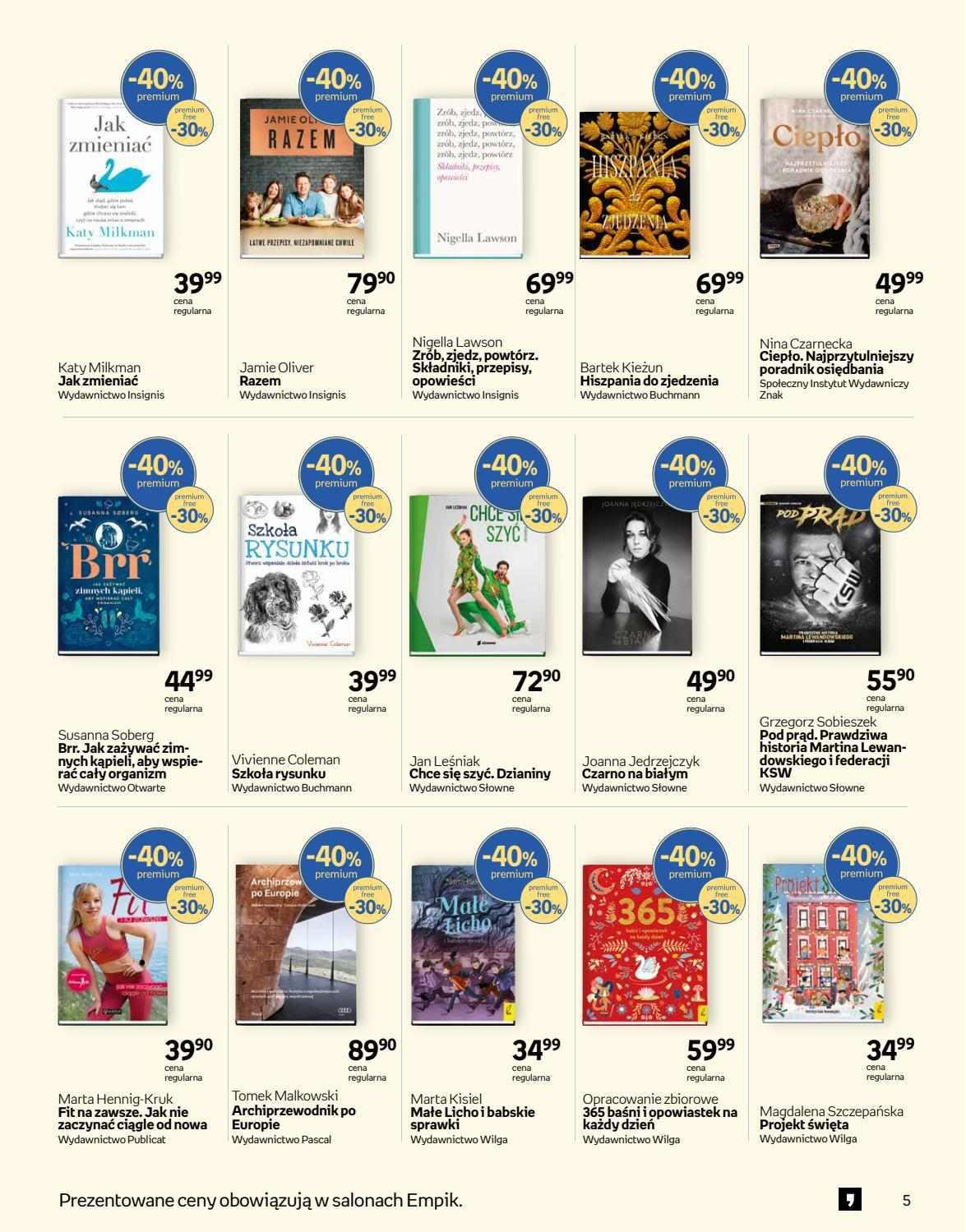 Gazetka promocyjna empik str. 5