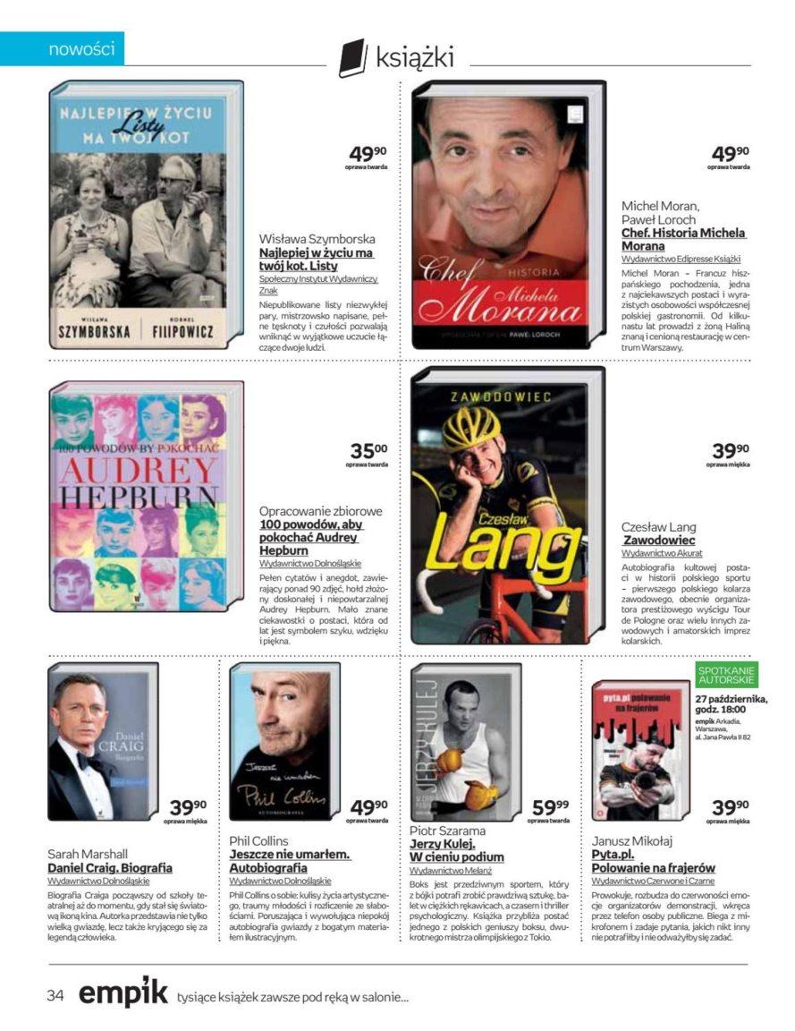Gazetka promocyjna empik str. 34