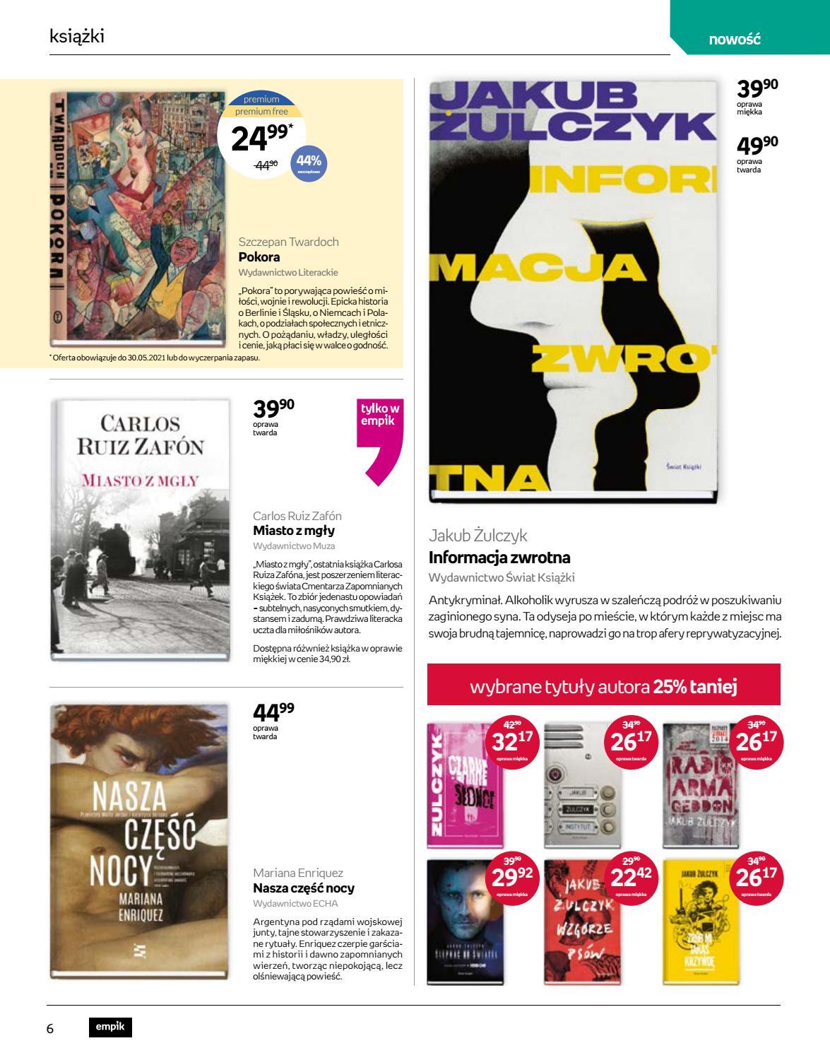 Gazetka promocyjna empik str. 6