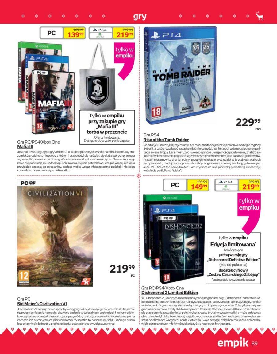 Gazetka promocyjna empik str. 89