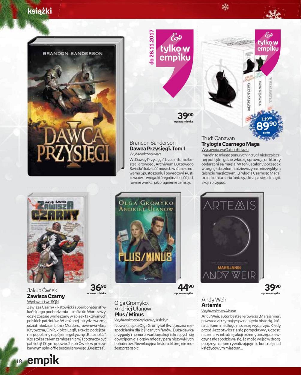 Gazetka promocyjna empik str. 18