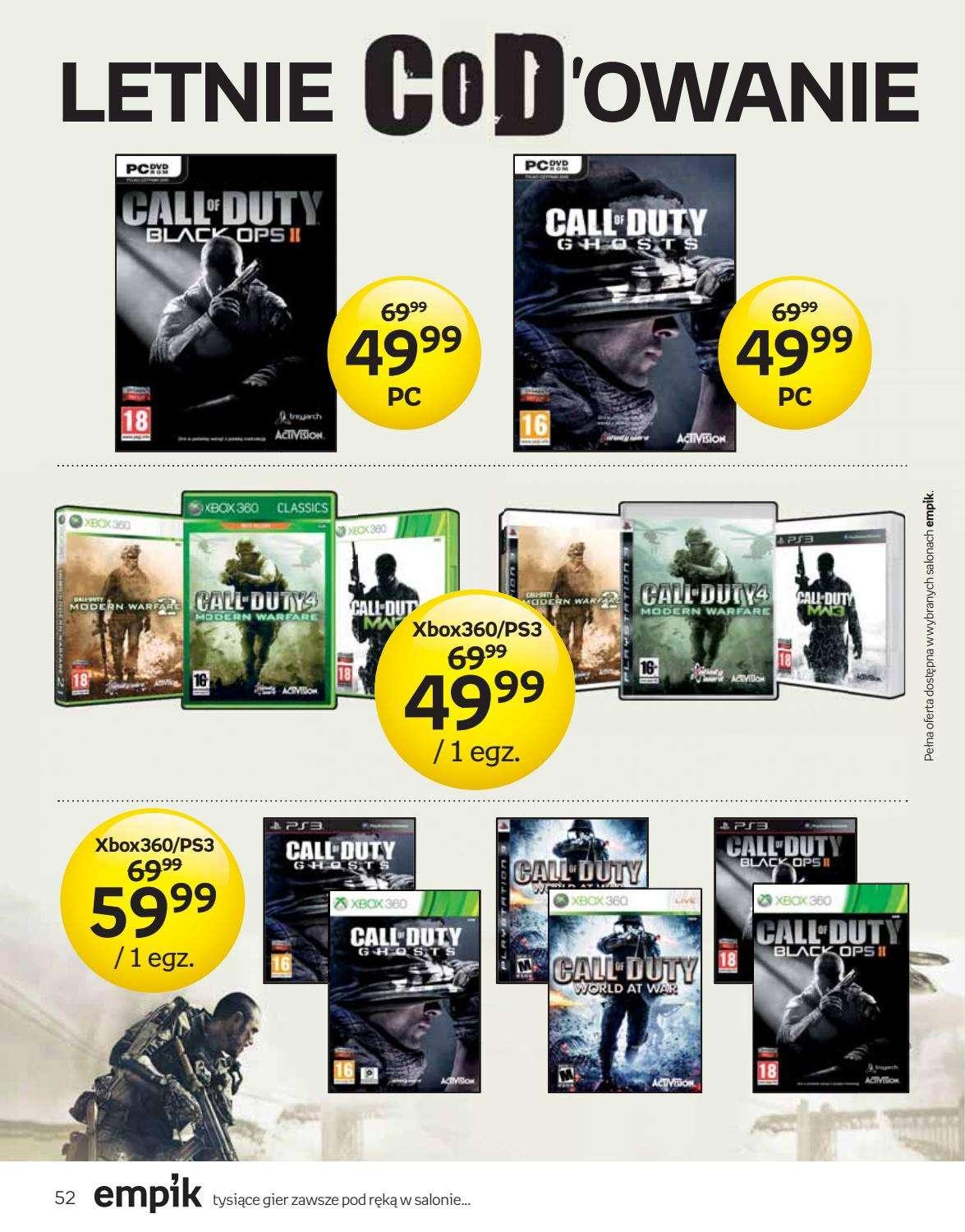Gazetka promocyjna empik str. 52
