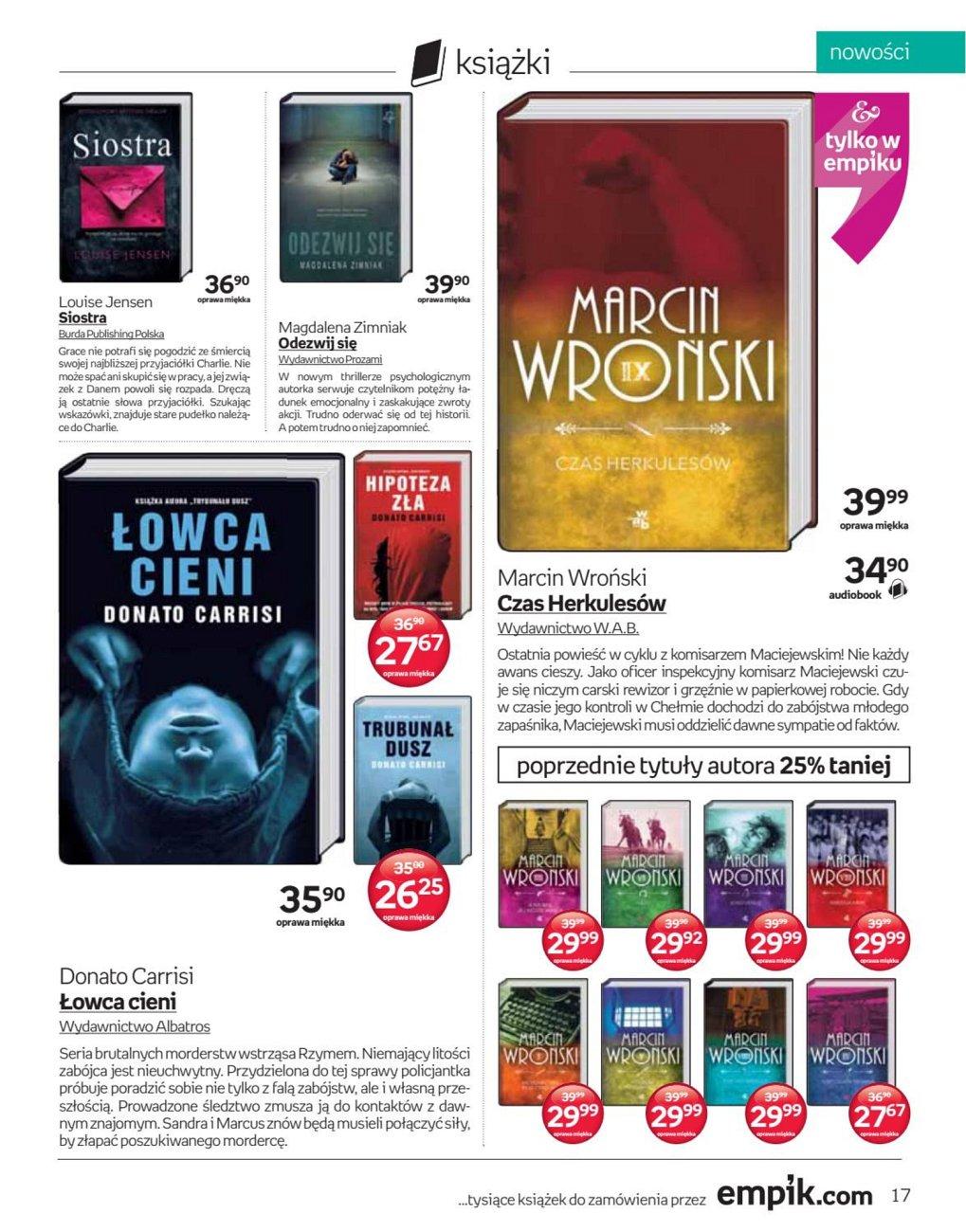 Gazetka promocyjna empik str. 17